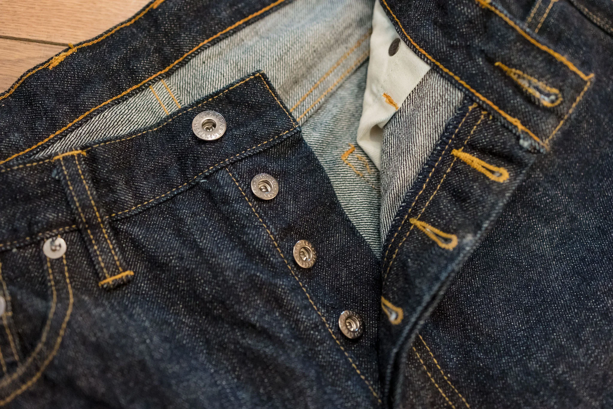 3sixteen CS-100xk - Classic Straight - Rinsed Indigo Kibata - Image 6