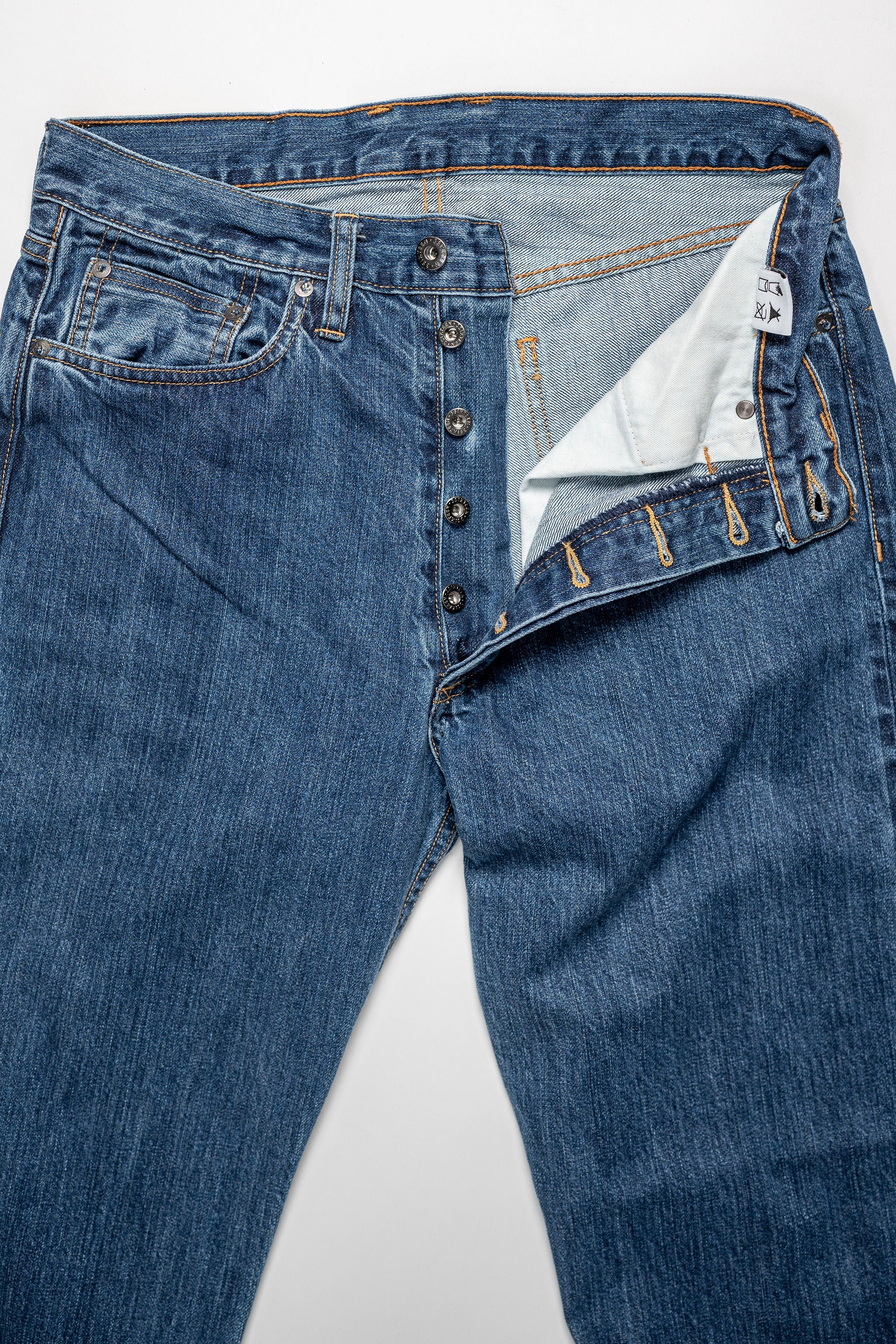 3sixteen CS-101xs Classic Straight ⁠-⁠ Stonewashed Indigo Selvedge - Image 5