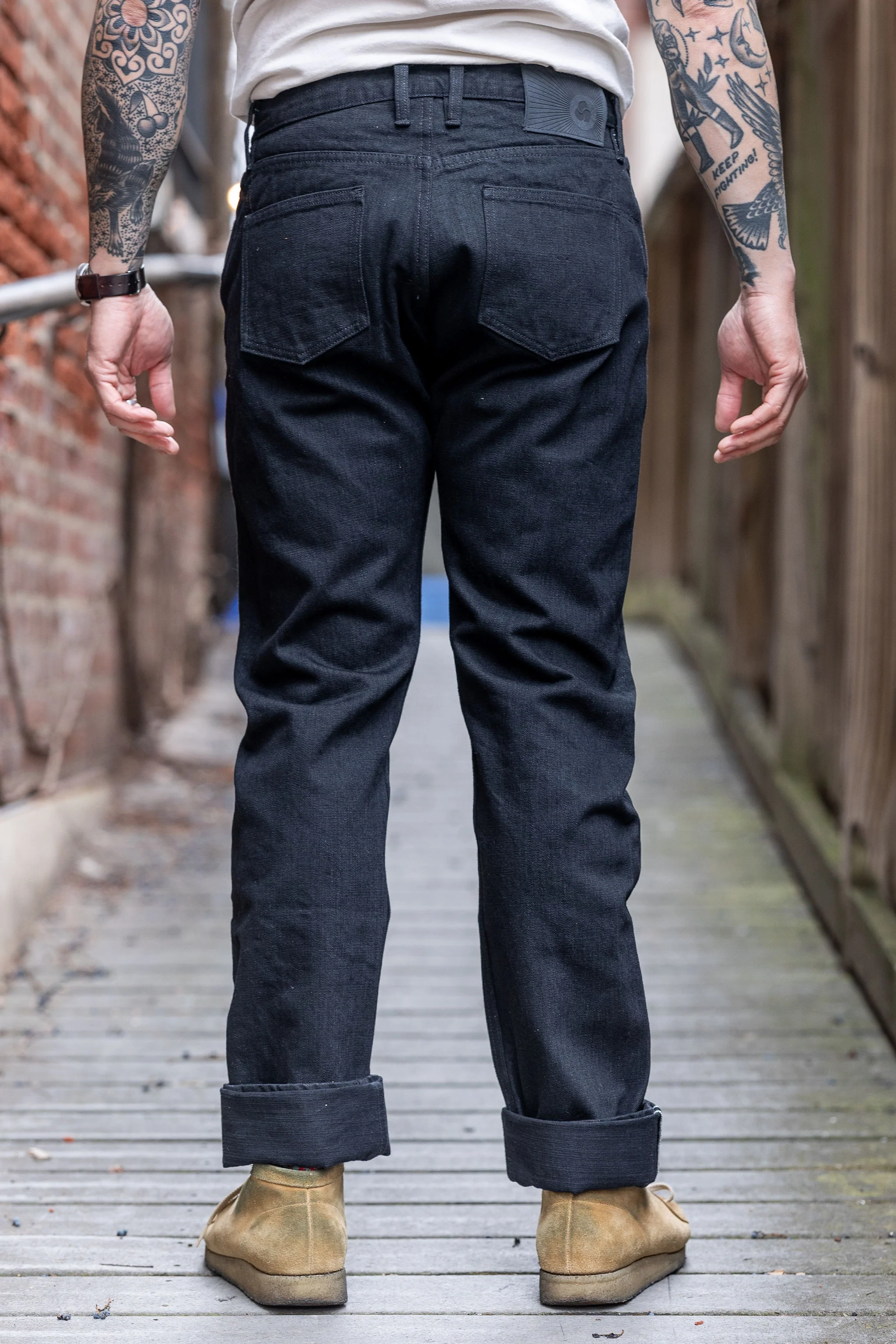 3sixteen CT-220xk - Classic Tapered Rinsed Black Kibata - Image 3