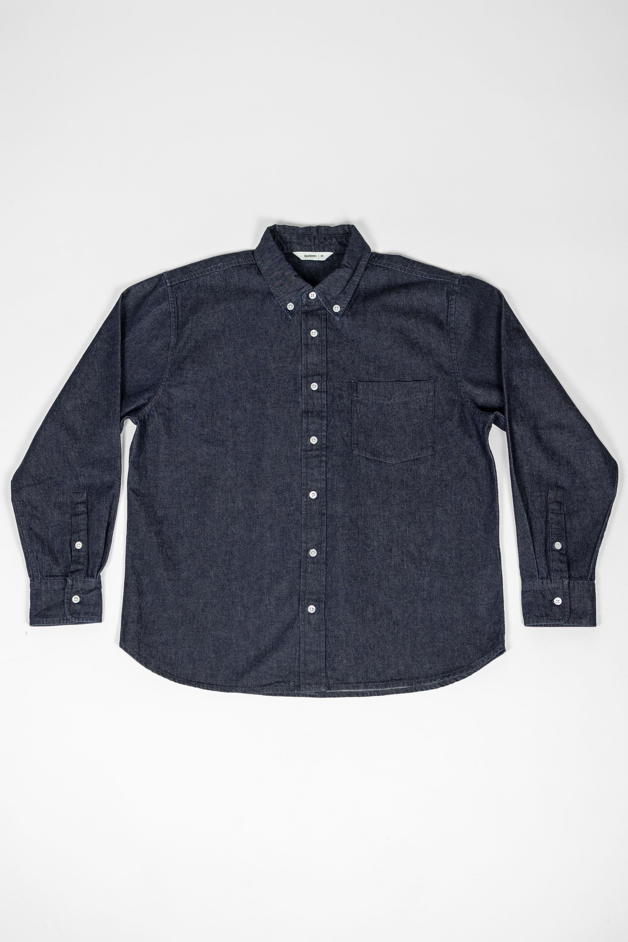 3sixteen Denim BD Shirt - Indigo Selvedge - Image 4
