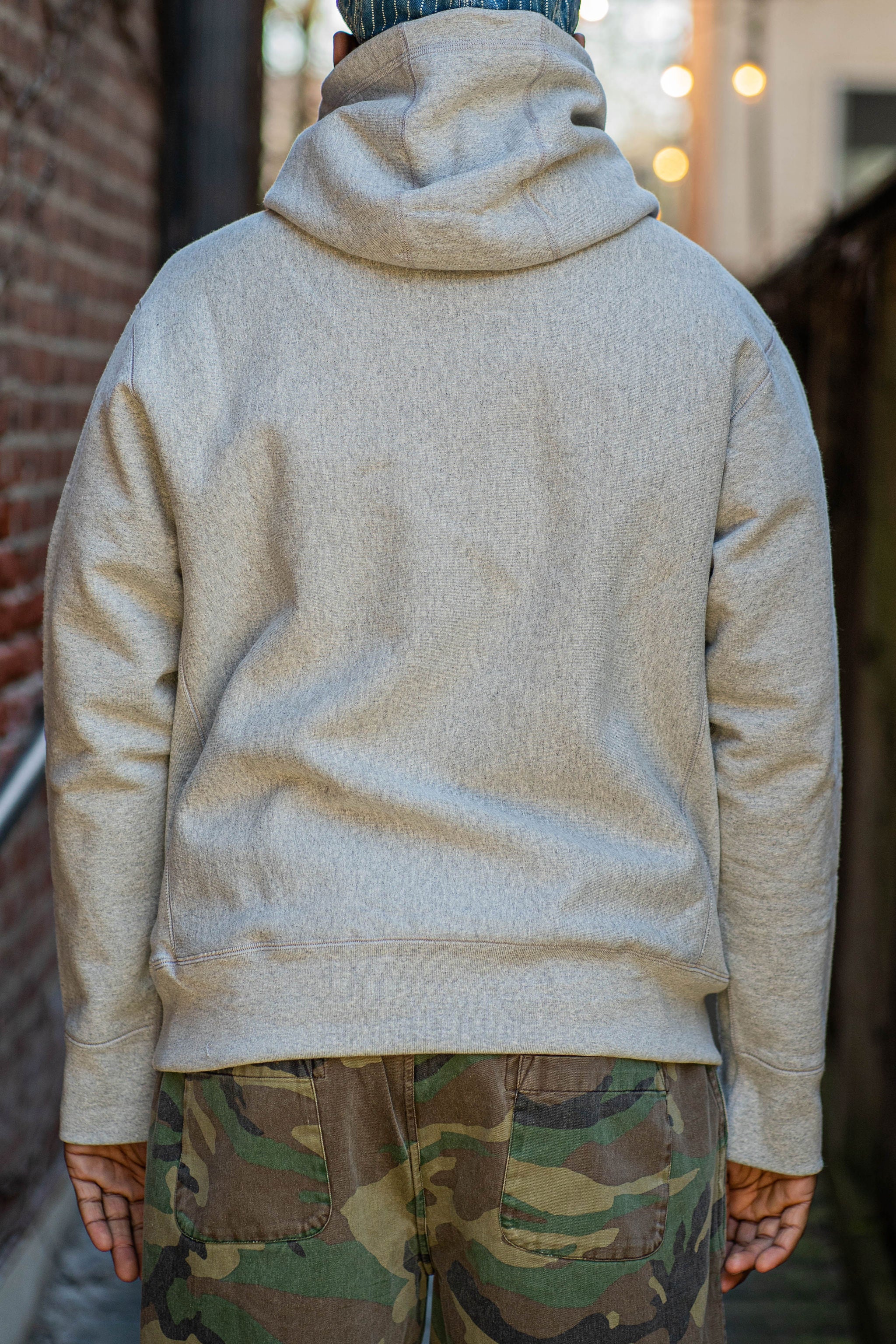 3sixteen Heavyweight Pullover Hoody - Grey - Image 3