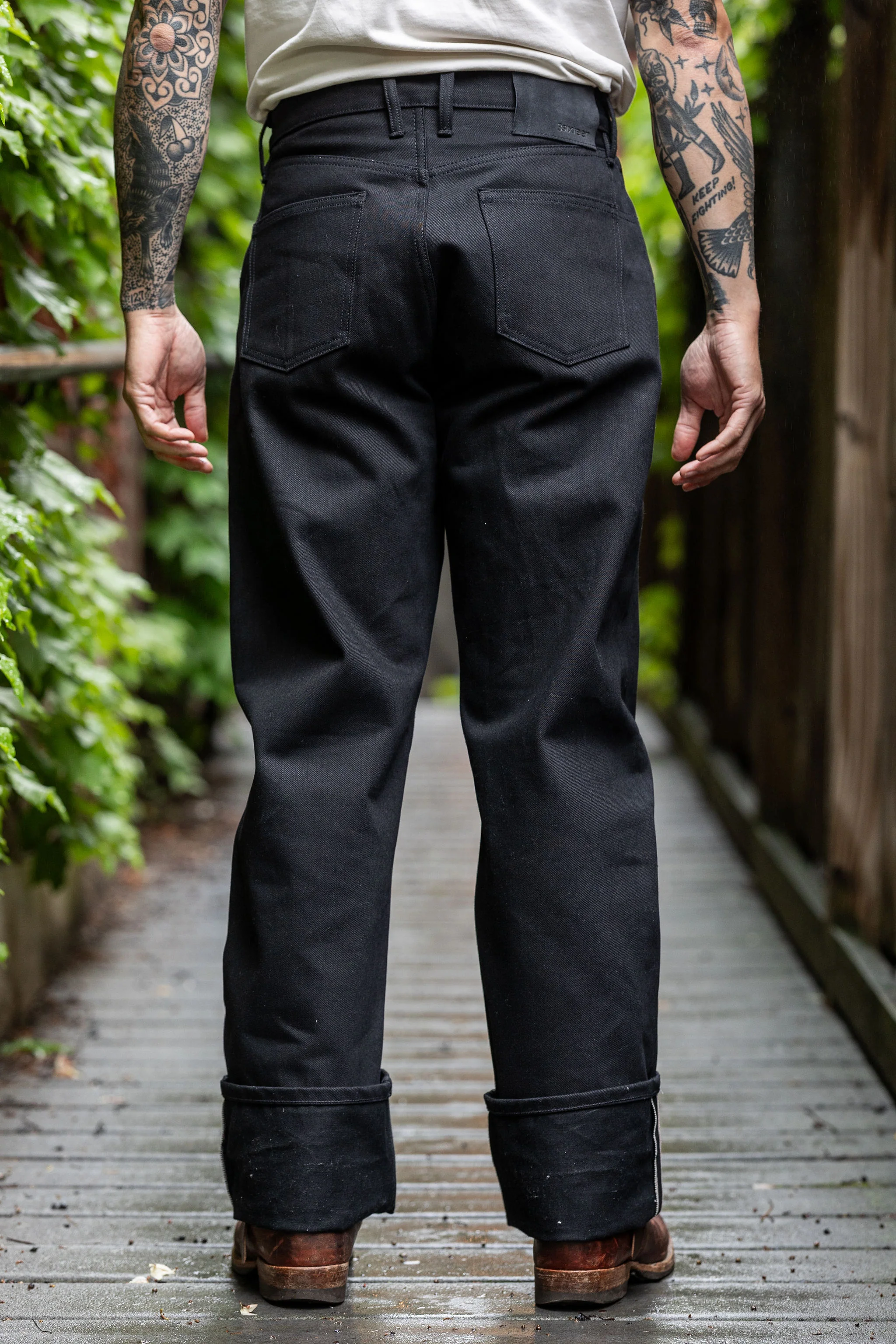 3sixteen RS⁠-⁠220x Relaxed Straight ⁠-⁠ Double Black - Image 3