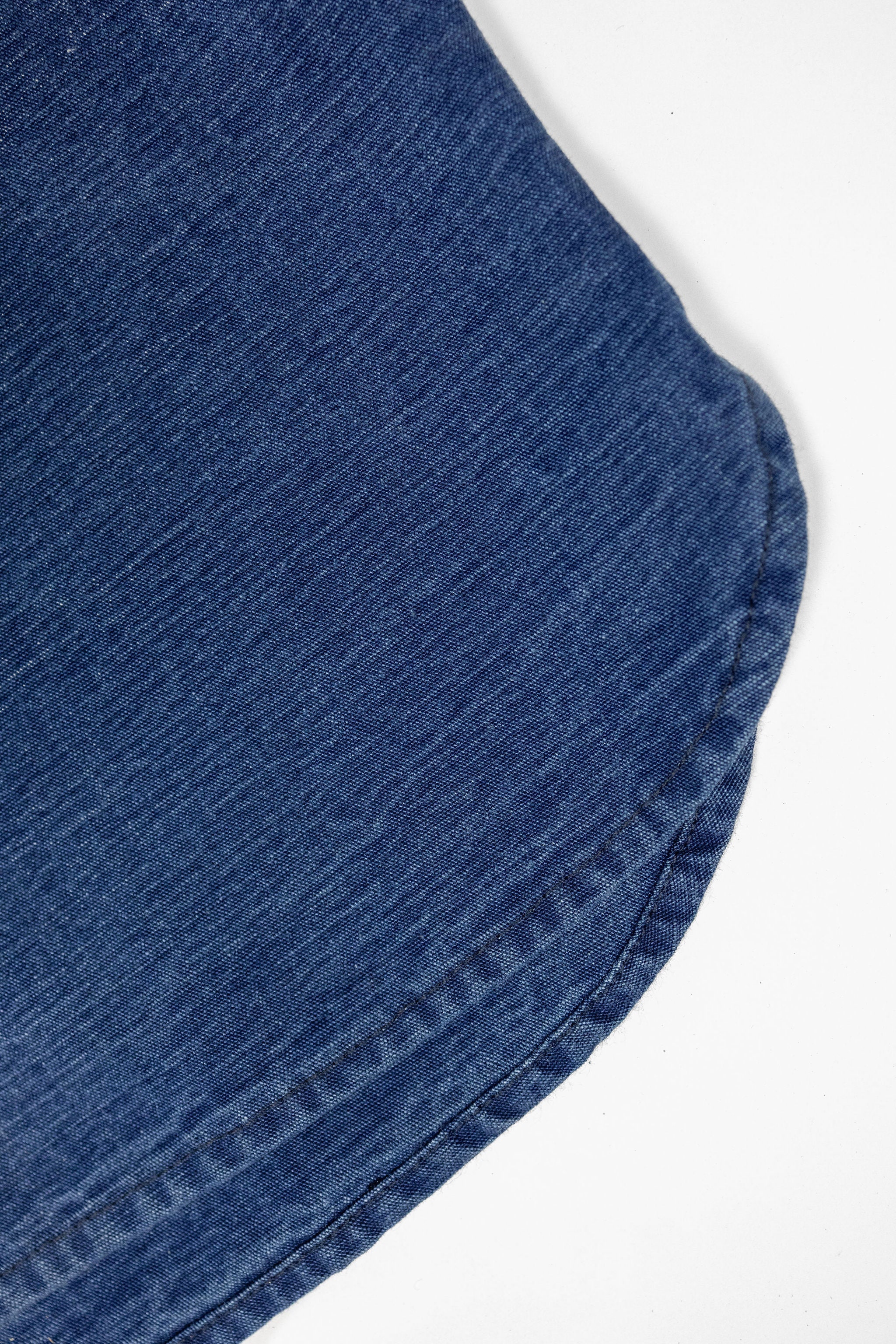 3sixteen USN Overshirt - Stonewashed Indigo Canvas - Image 8
