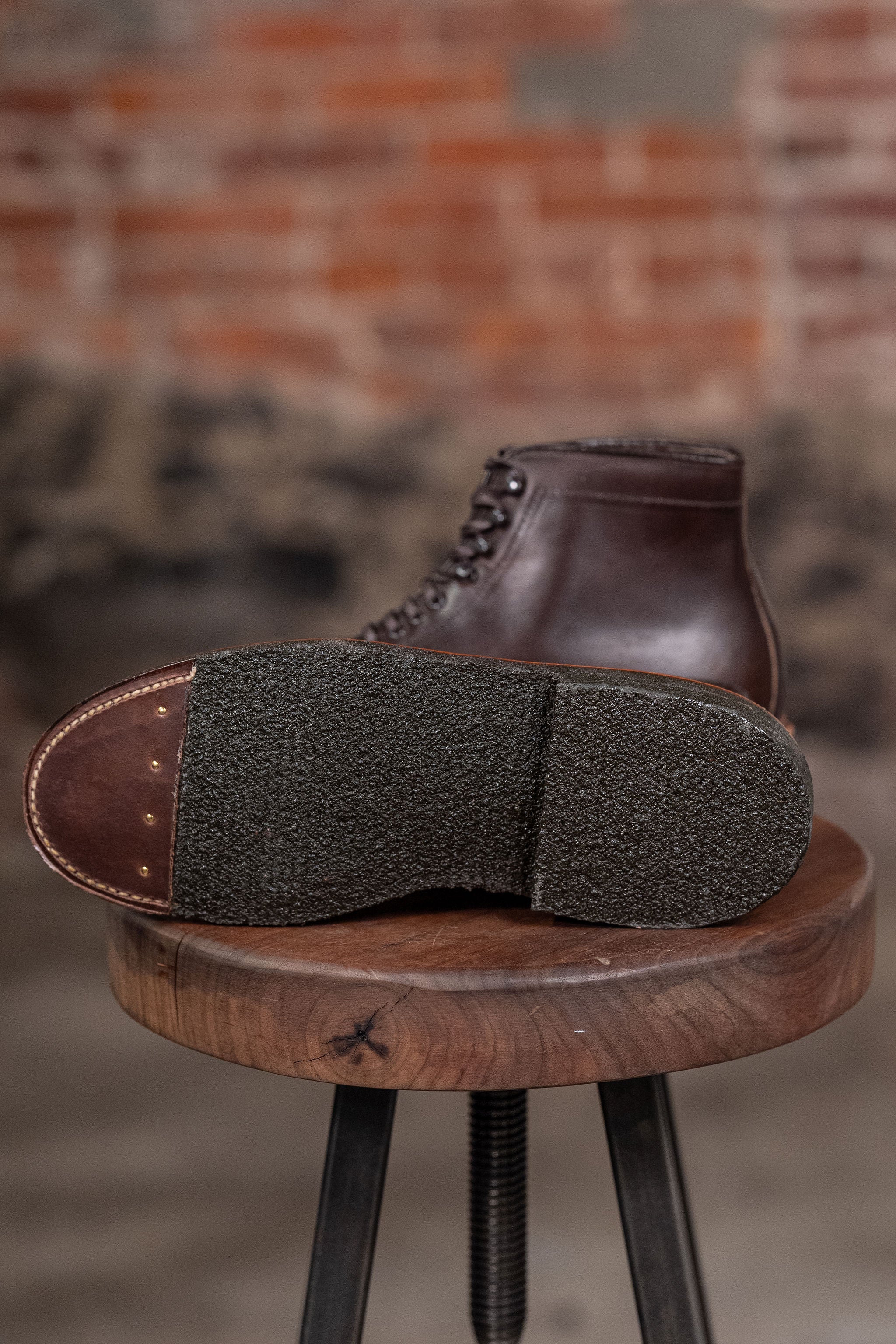 Alden 86062H Plain Toe Boot - Brown Chromexcel - Image 6