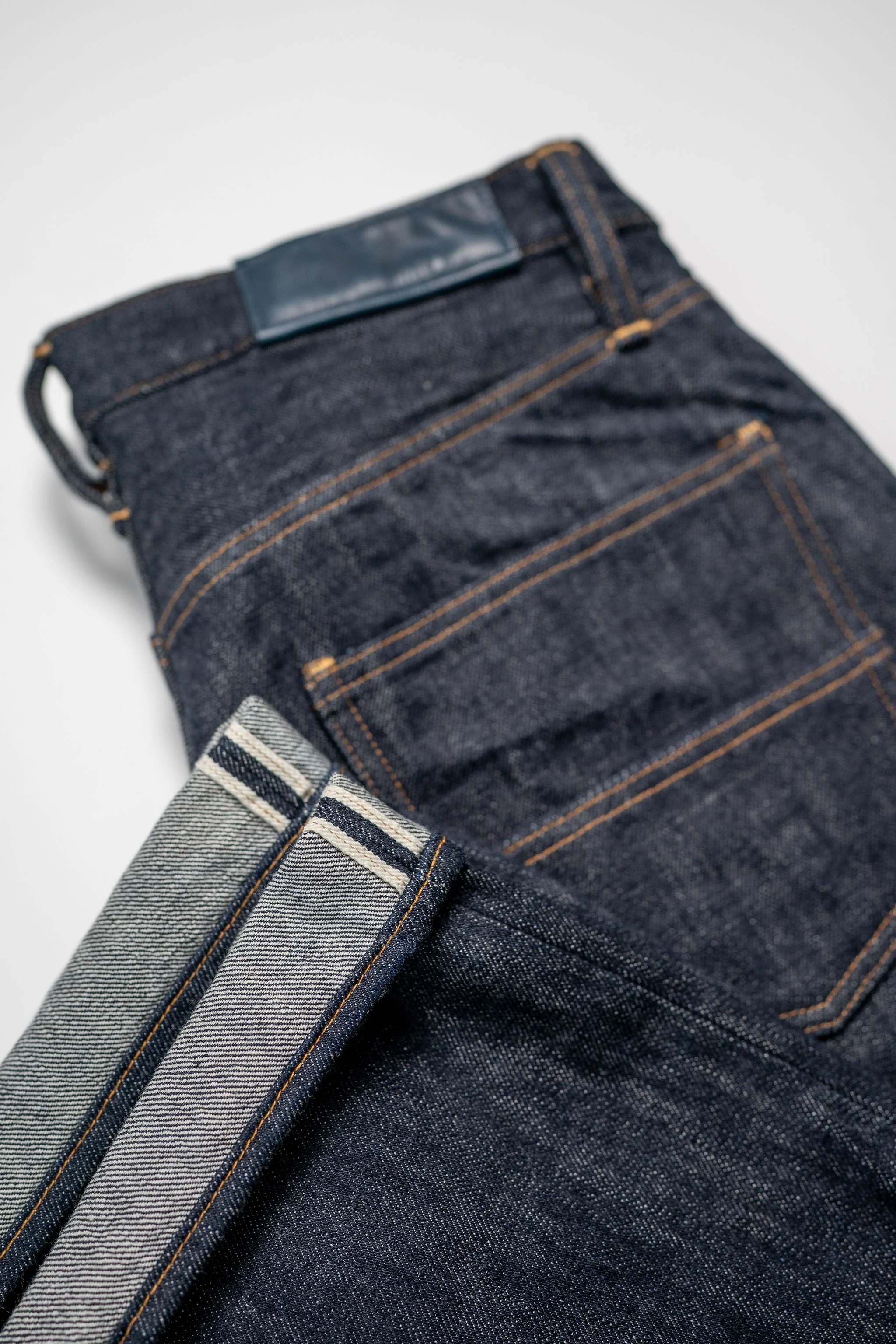 Big John R009 Rare Jeans Slim - Indigo One Wash - Image 11