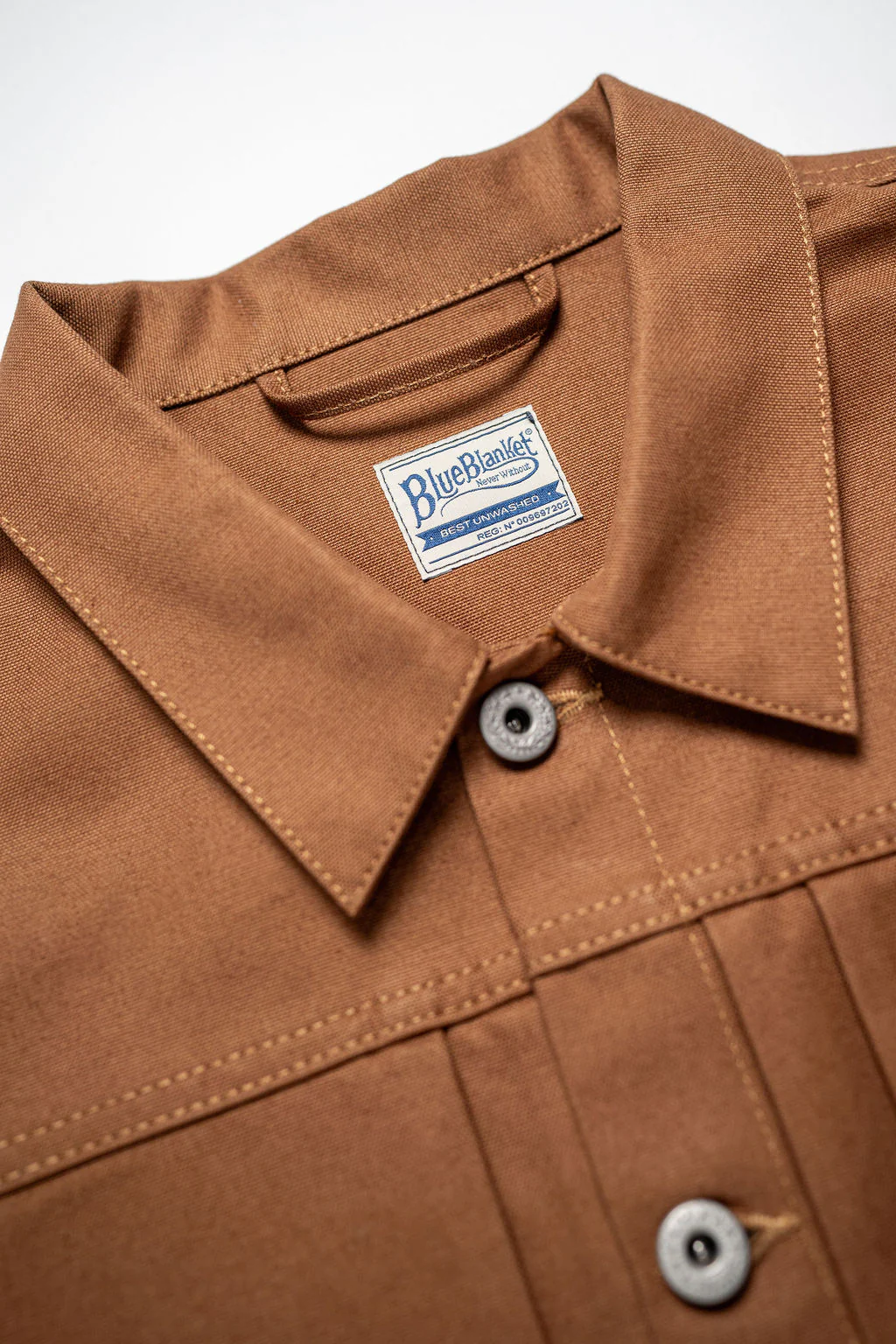 Blue Blanket J06 IT23 Type II Jacket - Italian Duck Canvas - Image 5