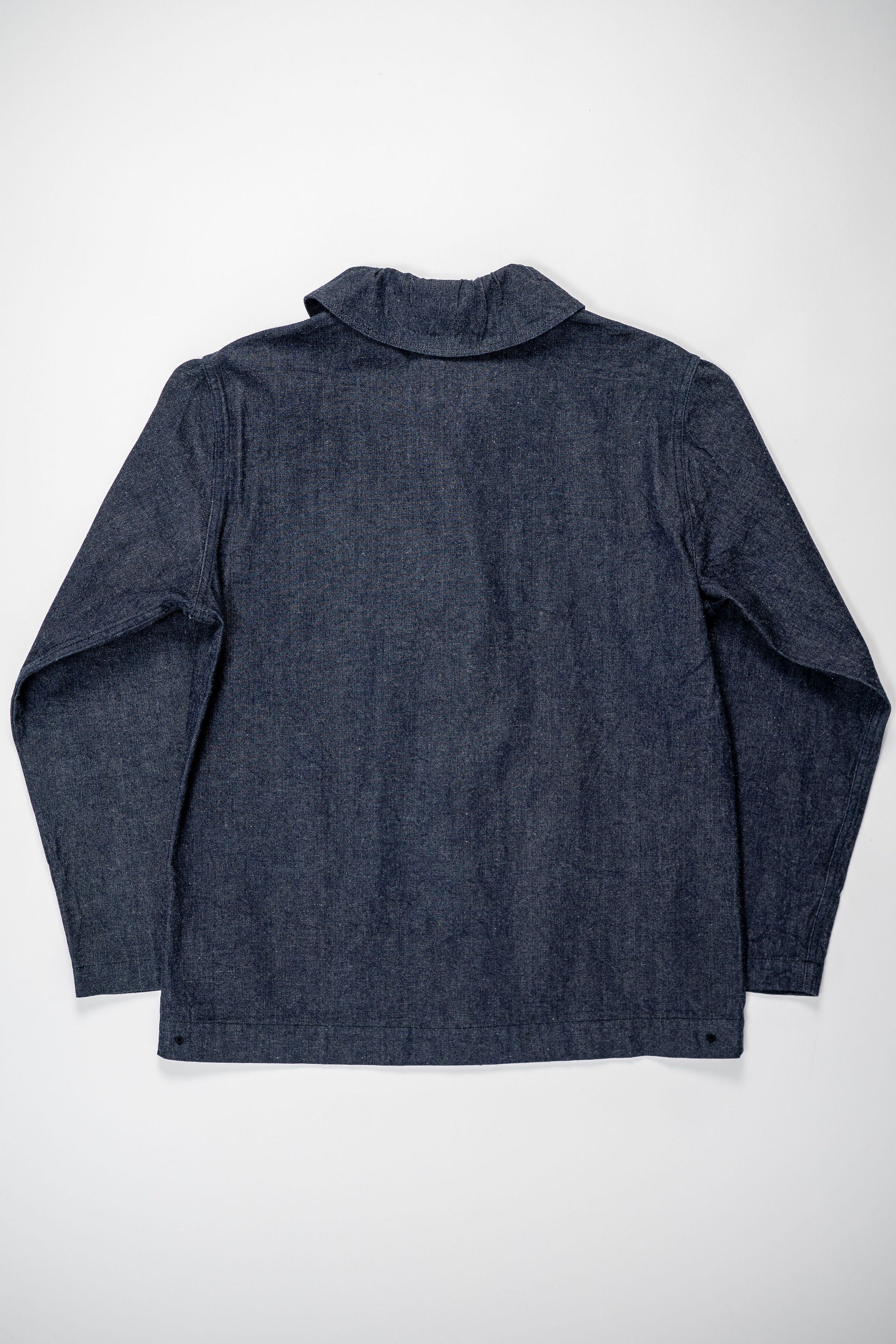 Buzz Rickson's BR12744 Dungaree Jumper - Navy - Image 8