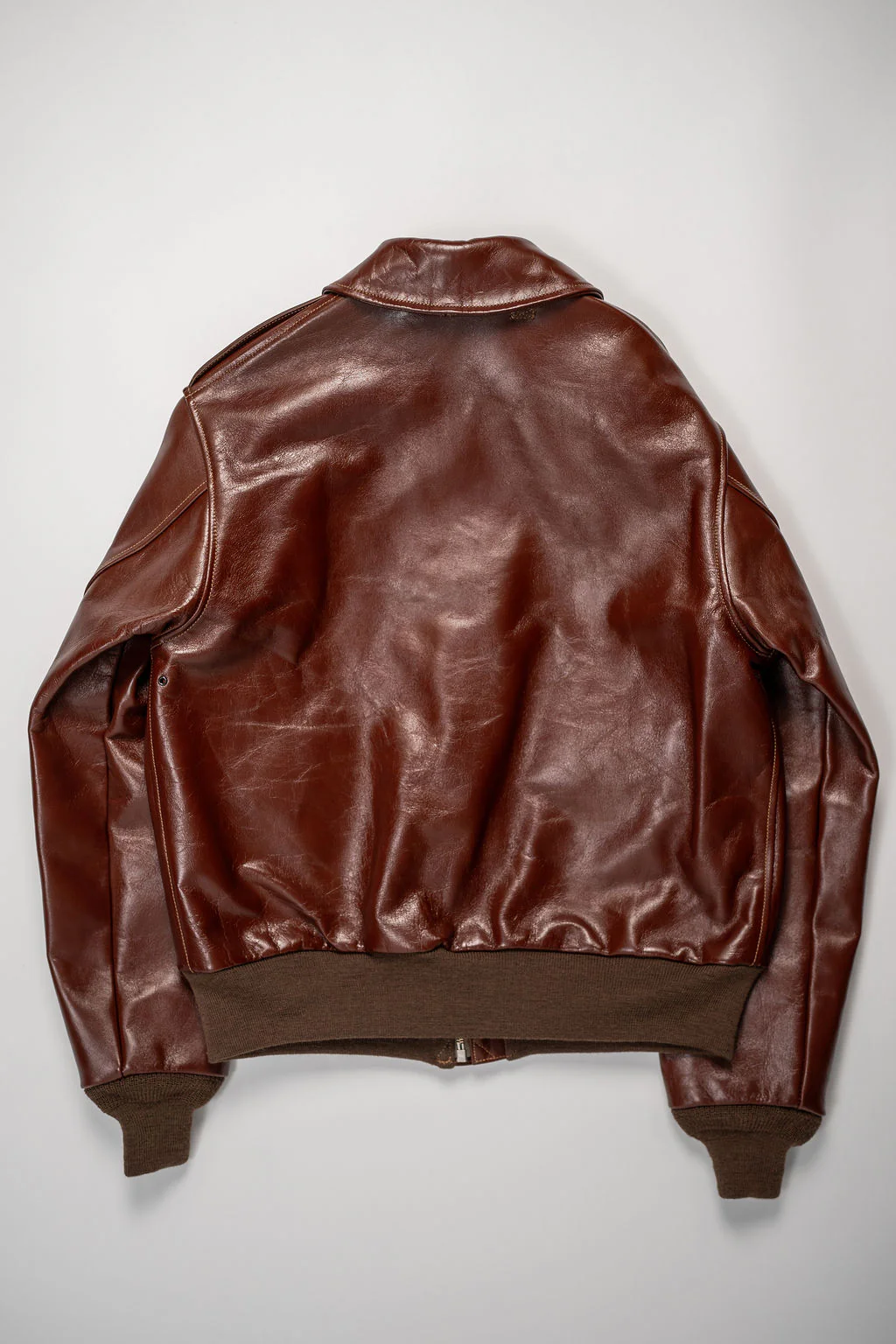 Buzz Rickson's BR80595 Type A-2 “Contract no. w535 AC-18091 Rough Wear Clothing co.” - R/Brown - Image 9