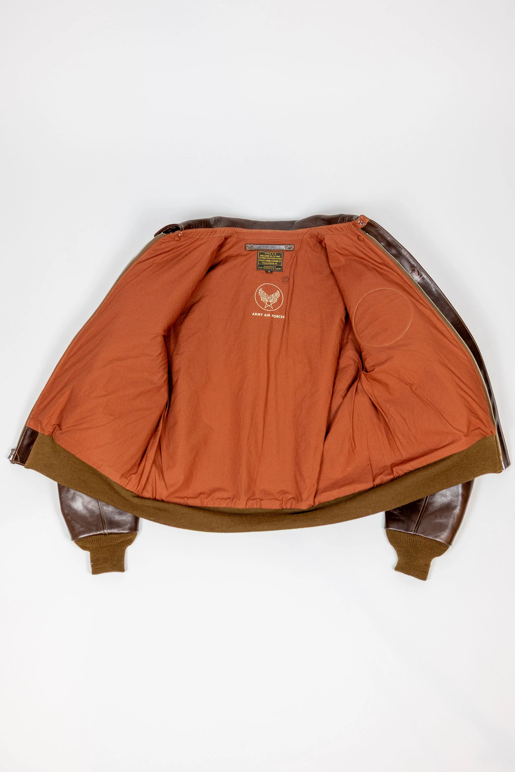 Buzz Rickson's BR80668 A-2 Rough Wear Clothing Co. 451st Bomb. SQ. "Mister Period Twice". - Image 7