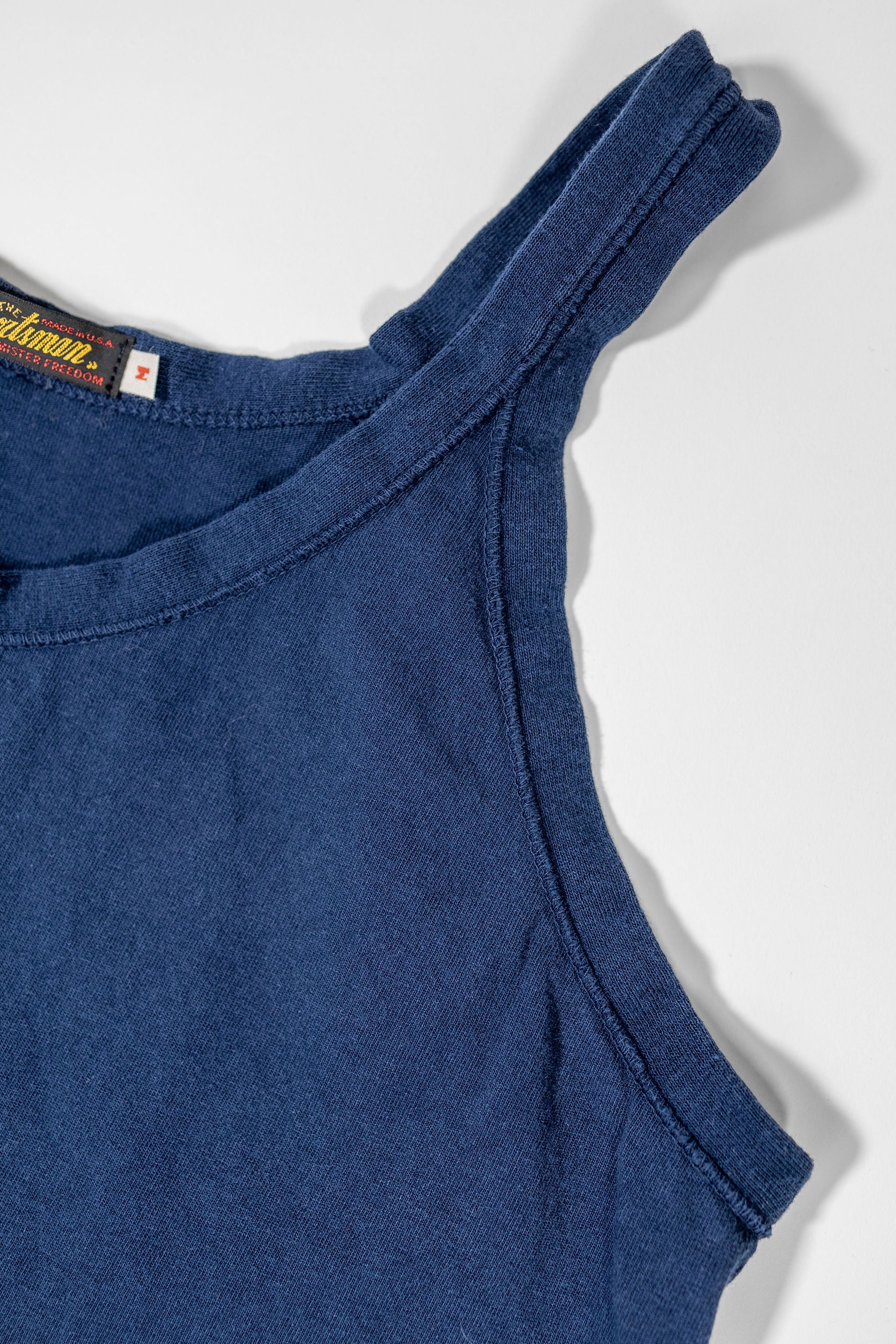 Mister Freedom "Bronson" Tank Top - Navy Blue - Image 4