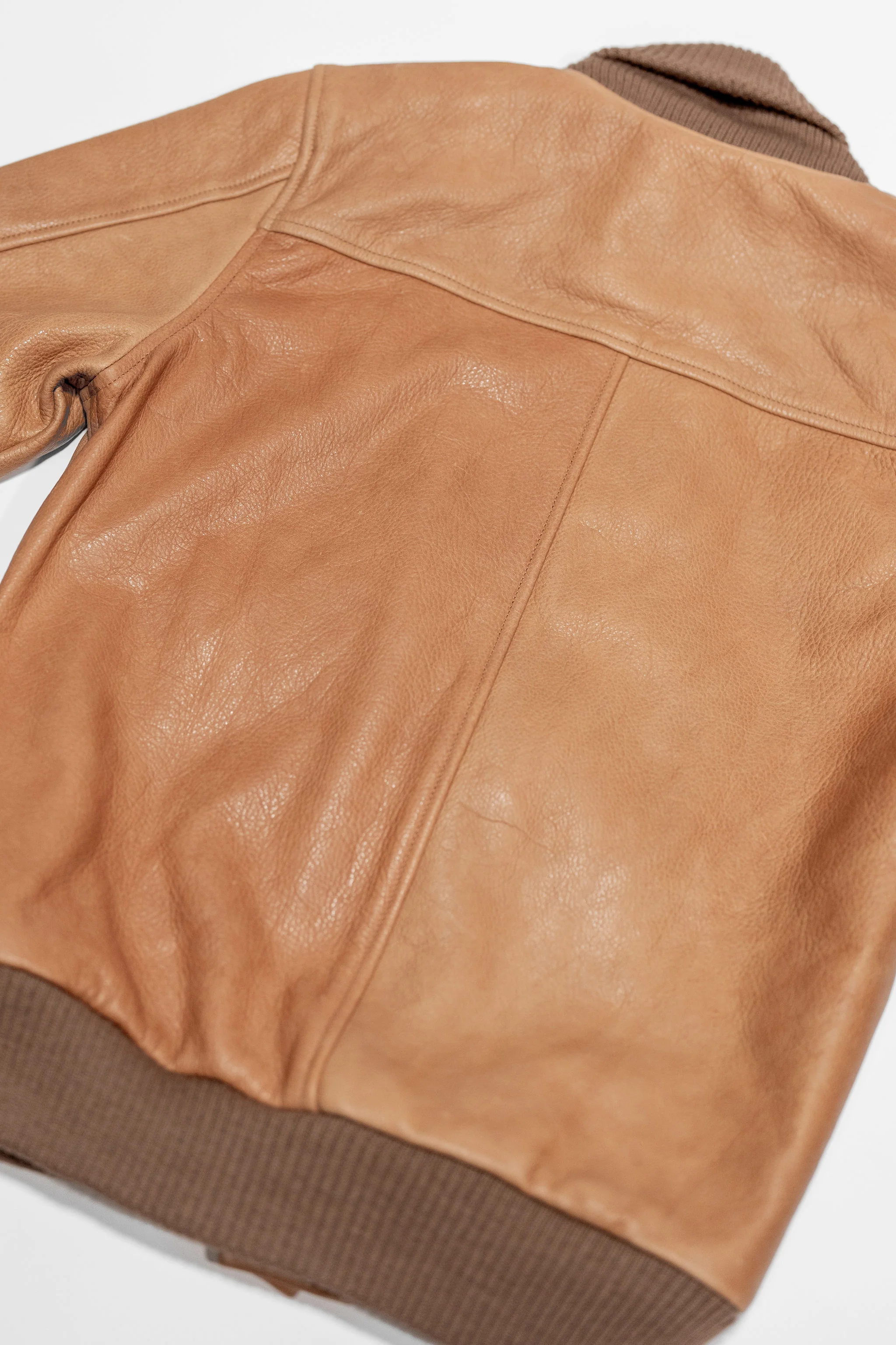 Dehen 1920 All-City Leather Jacket - Rust - Image 10