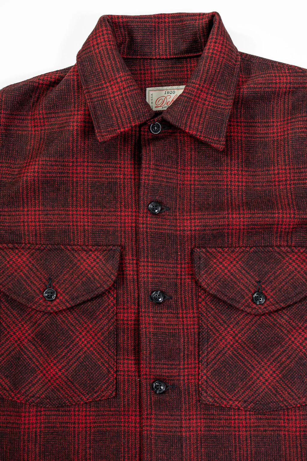 Dehen 1920 Skyline Overshirt - Canyon Plaid Wool - Image 5