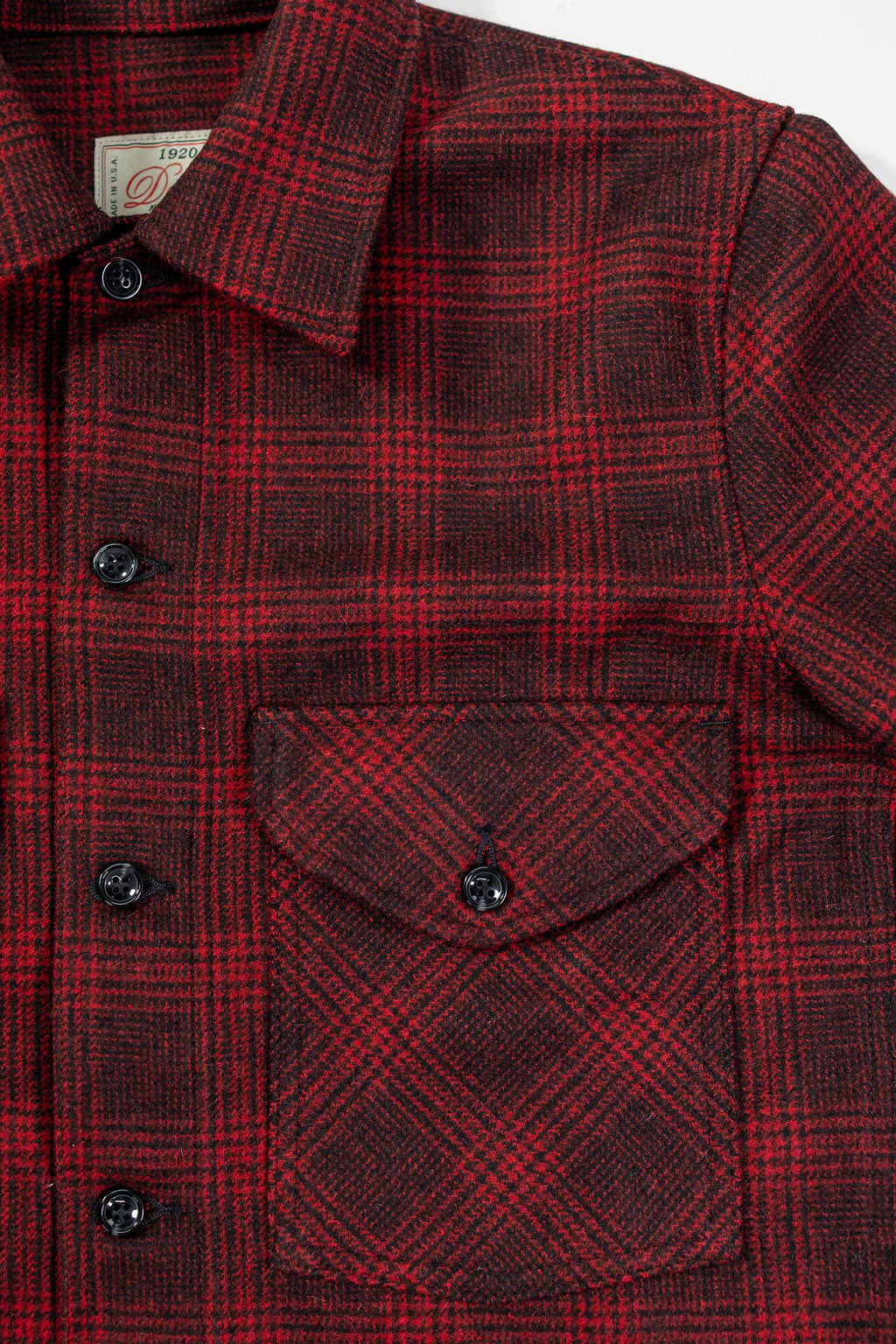 Dehen 1920 Skyline Overshirt - Canyon Plaid Wool - Image 6