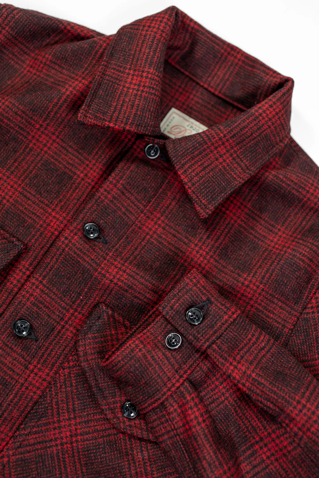 Dehen 1920 Skyline Overshirt - Canyon Plaid Wool - Image 7