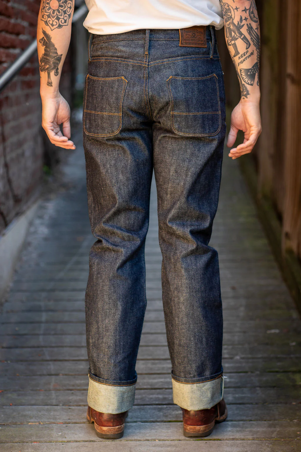 Freenote Cloth Belford - 13oz Indigo Denim - Image 3