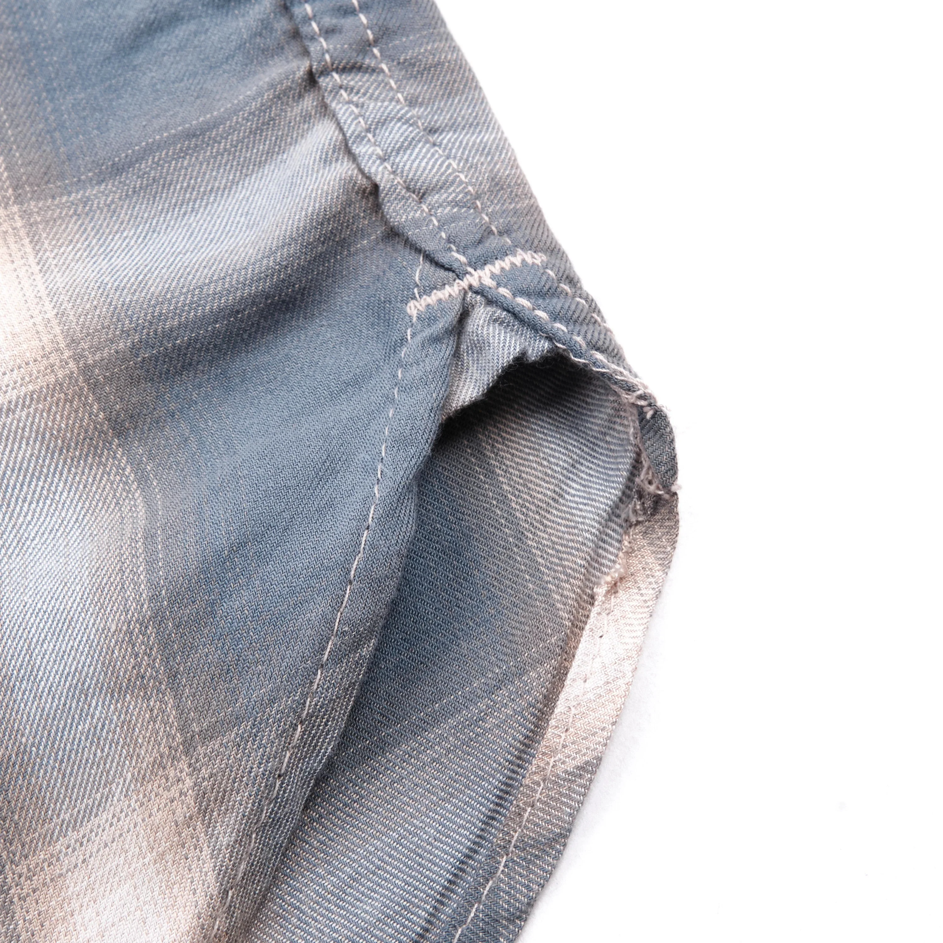Freenote Cloth Bodie - Clear Blue Plaid - Image 11