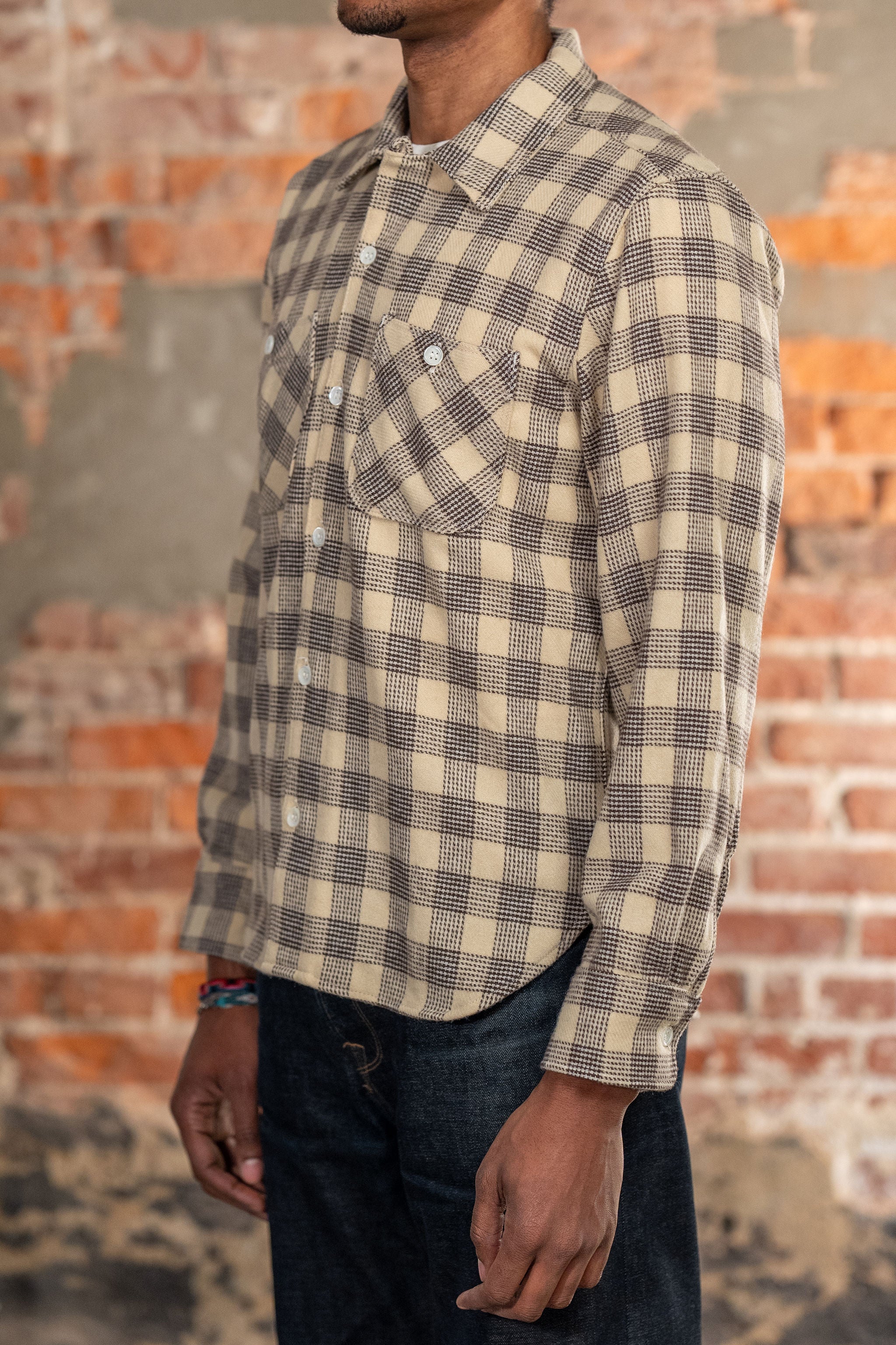 Freenote Cloth Dayton - L/S Tumbleweed Plaid - Image 2