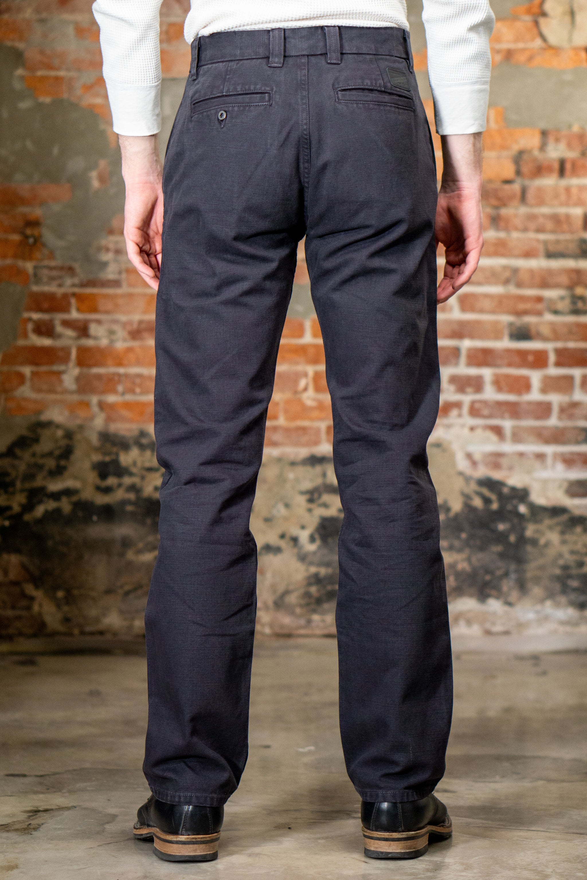 Freenote Cloth Deck Pant - 14oz Slub Black - Image 3