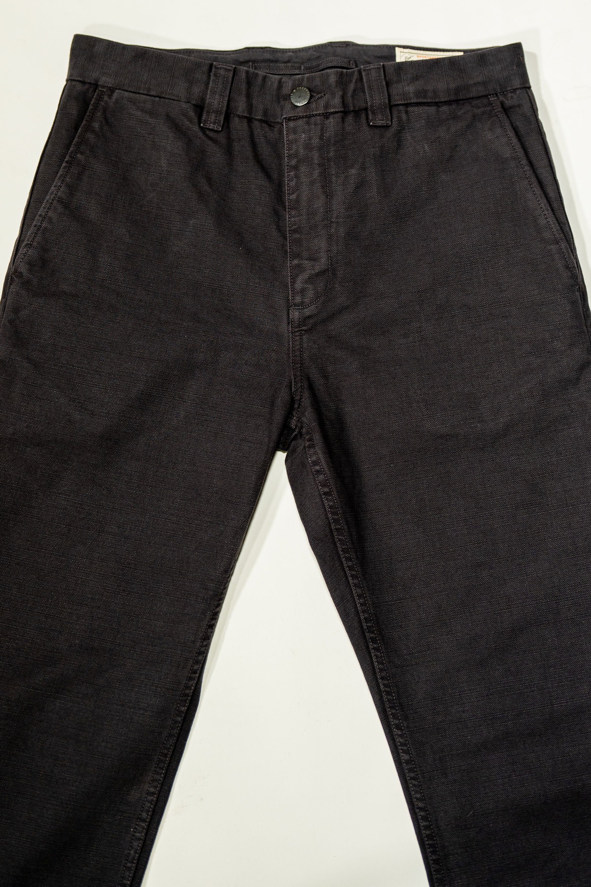 Freenote Cloth Deck Pant - 14oz Slub Black - Image 4