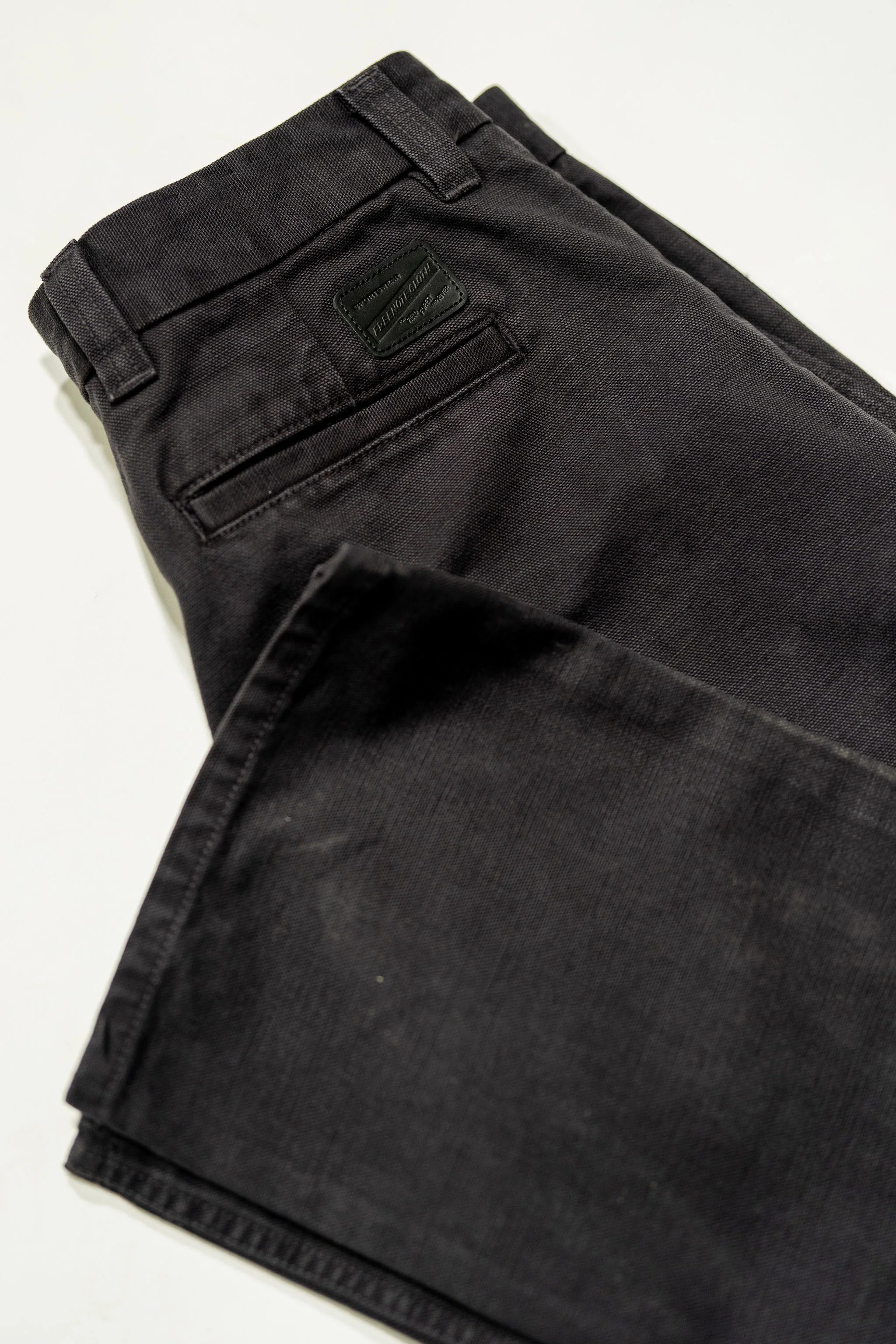 Freenote Cloth Deck Pant - 14oz Slub Black - Image 7