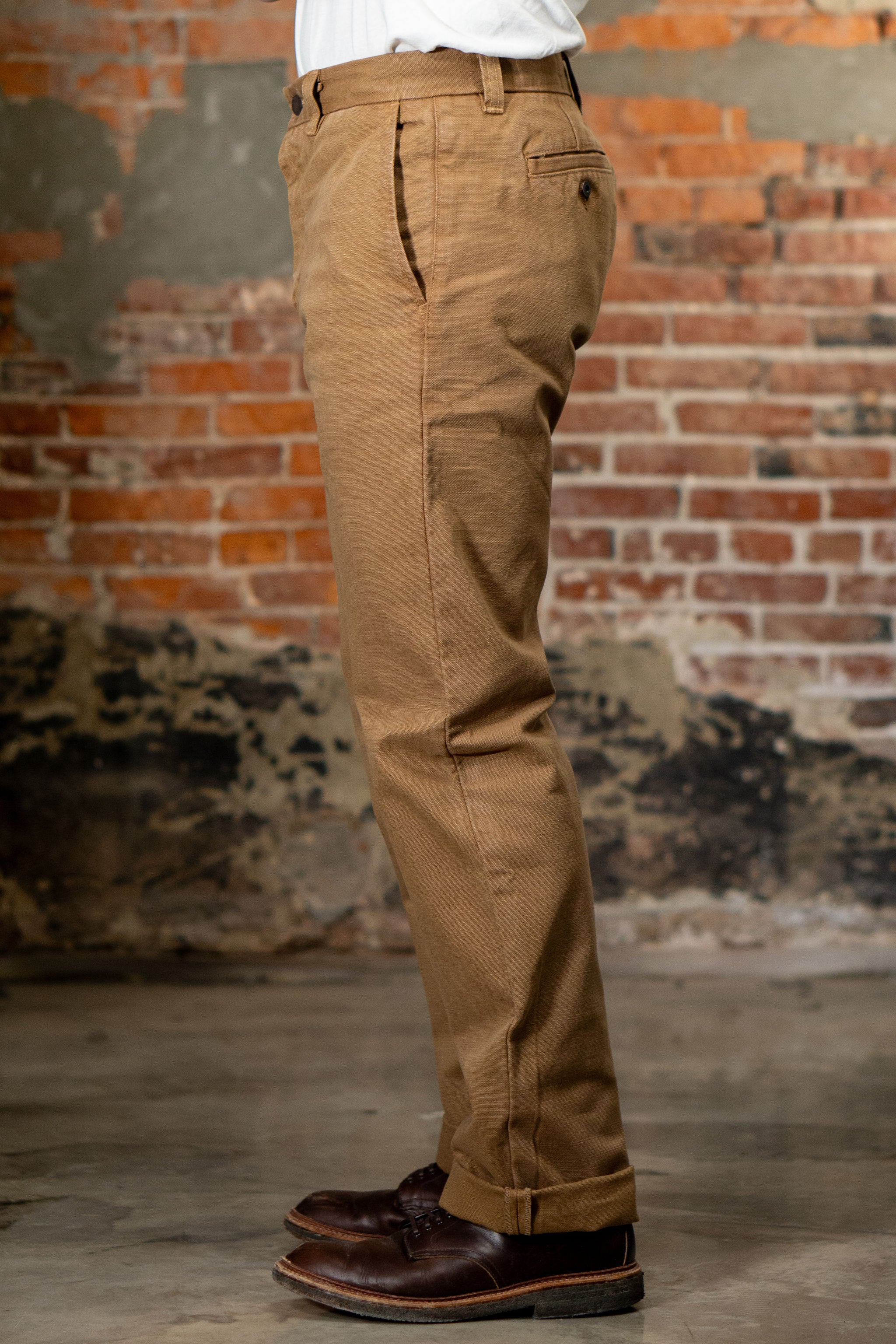 Freenote Cloth Deck Pant - 14oz Slub Tan - Image 2