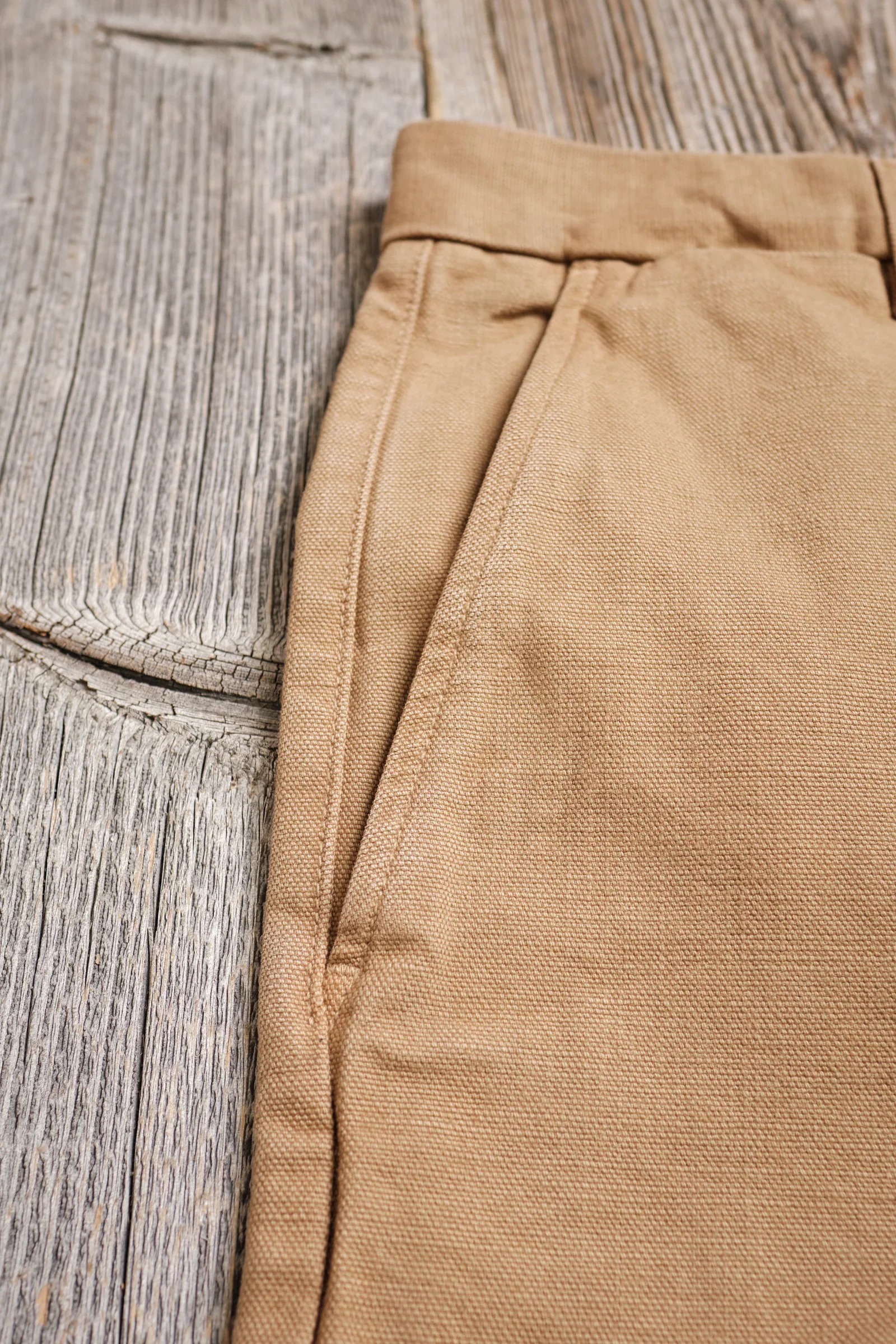 Freenote Cloth Deck Pant - 14oz Slub Tan - Image 4