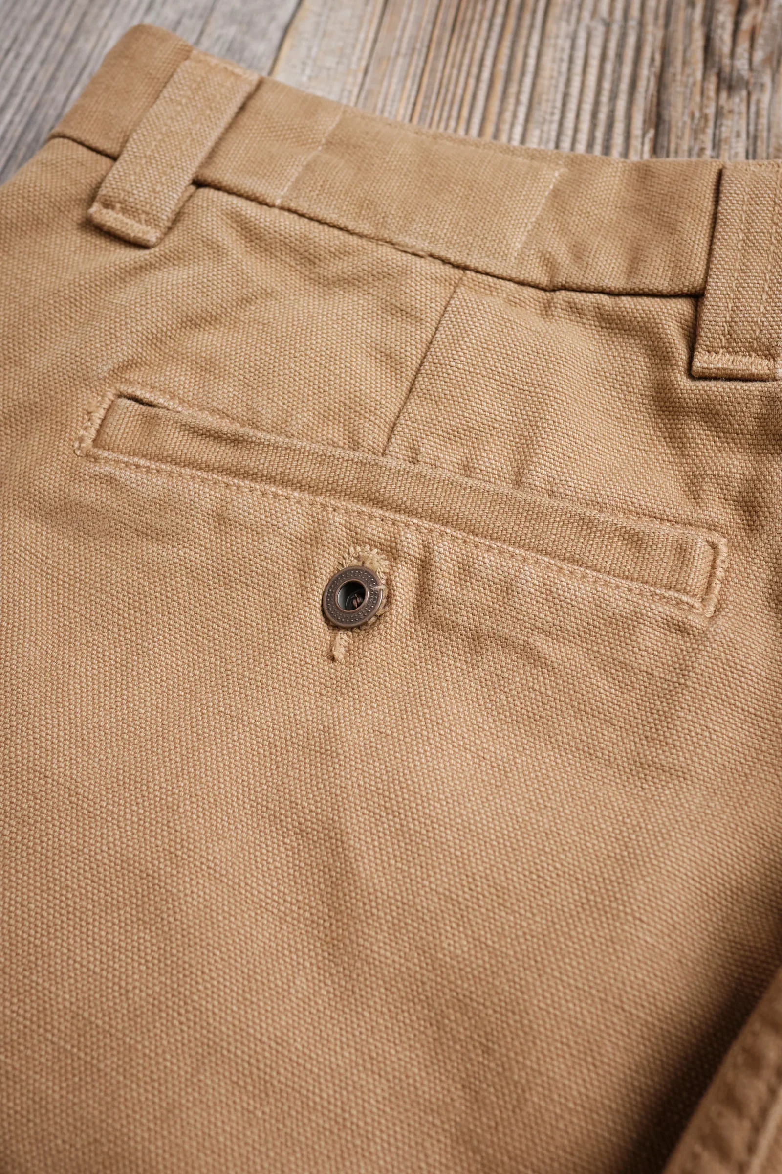 Freenote Cloth Deck Pant - 14oz Slub Tan - Image 8