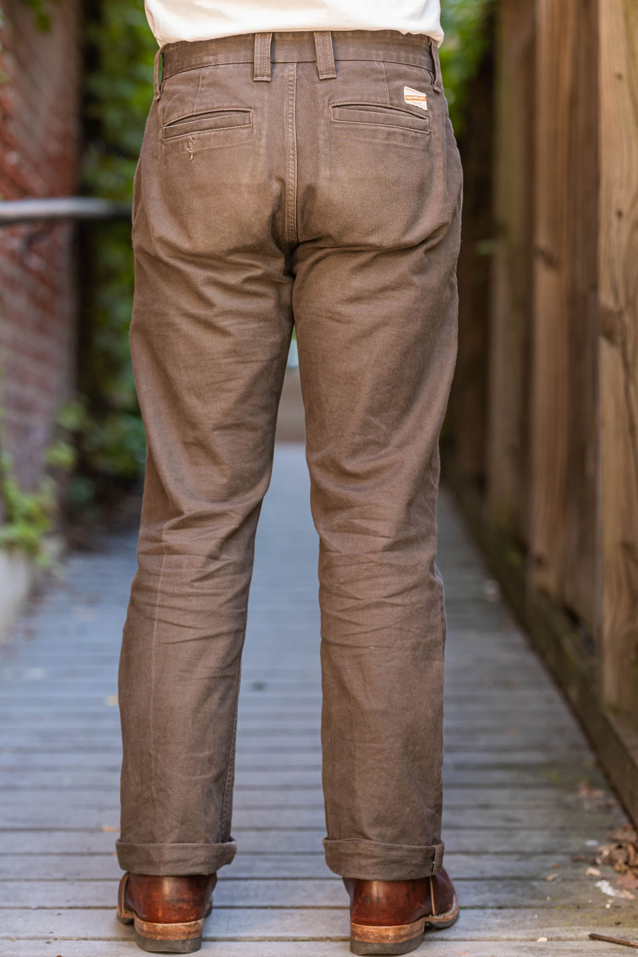 Freenote Cloth Deck Pant - Bark - Image 3