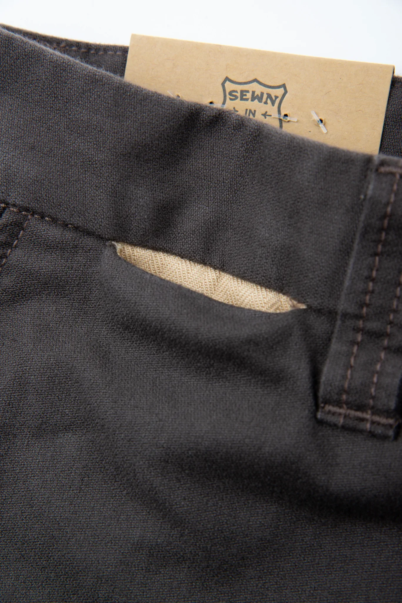 Freenote Cloth Deck Pant - Bark - Image 7