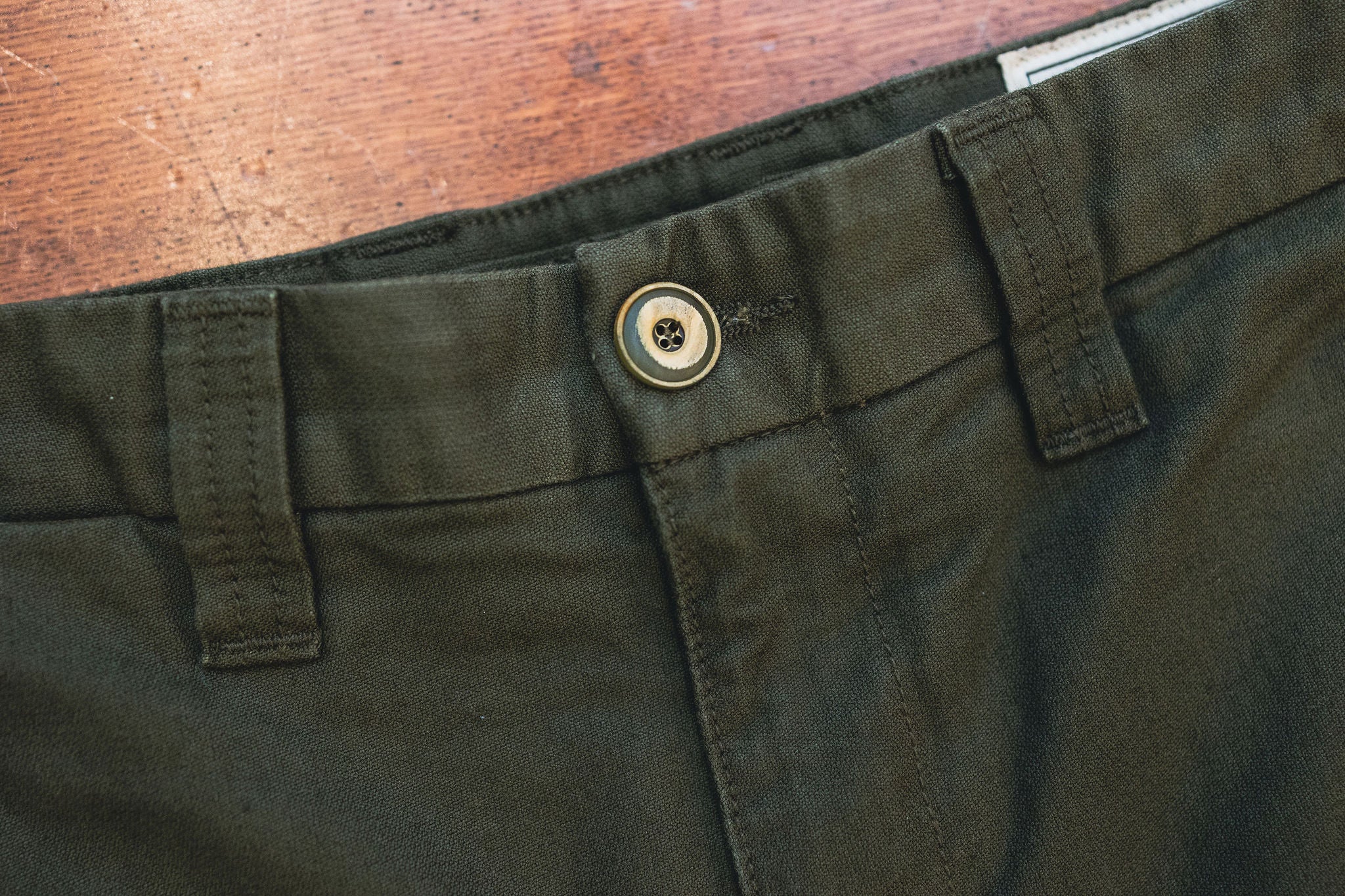 Freenote Cloth Deck Pant - Olive - Image 10