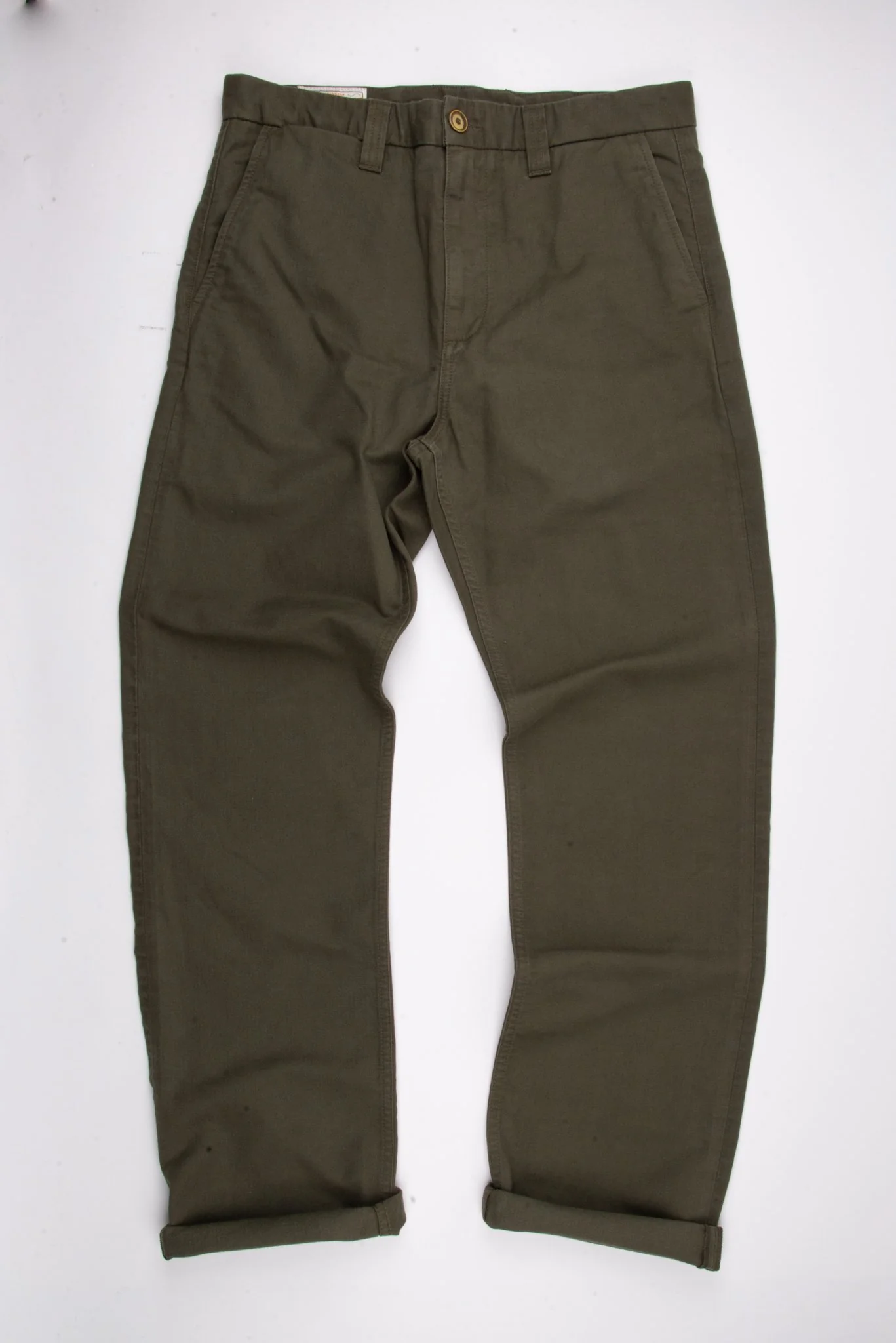 Freenote Cloth Deck Pant - Olive - Image 5