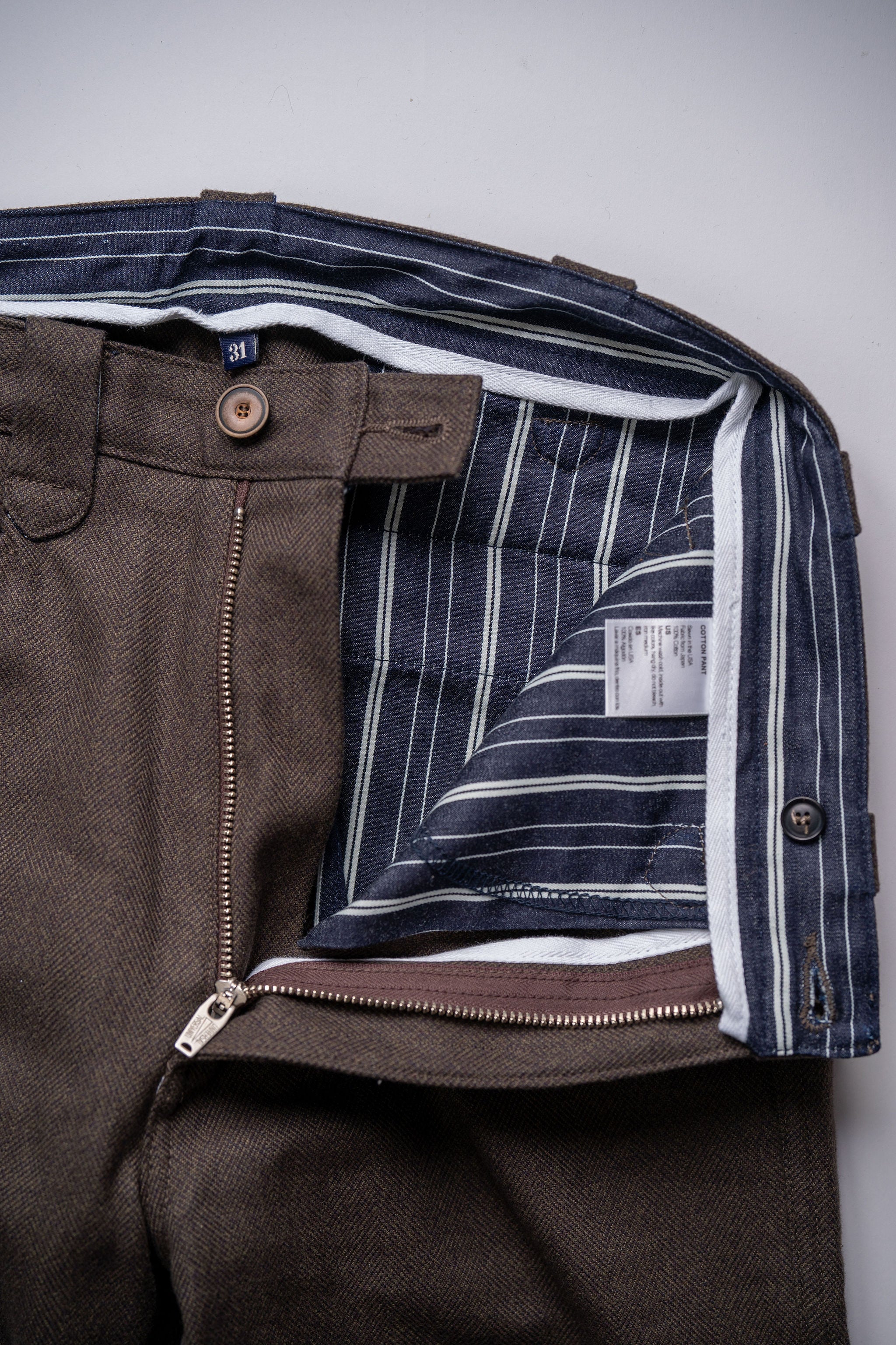 Freenote Cloth Duster Pant - Brown - Image 7