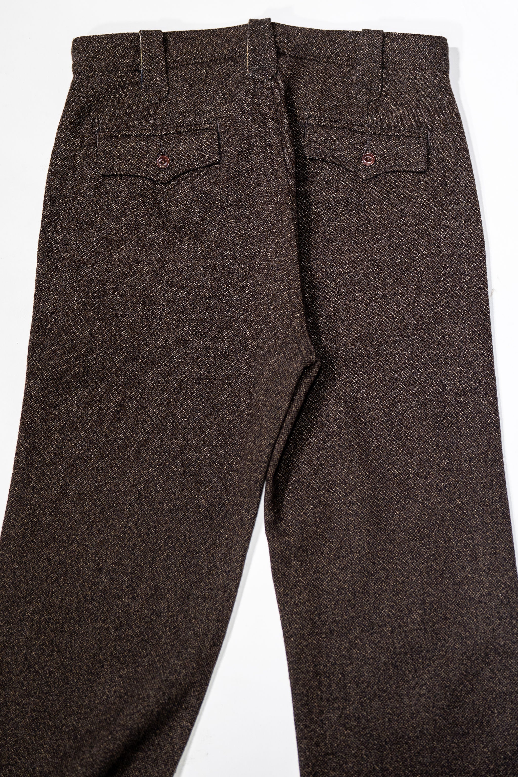Freenote Cloth Duster Pant - Brown Wool - Image 6