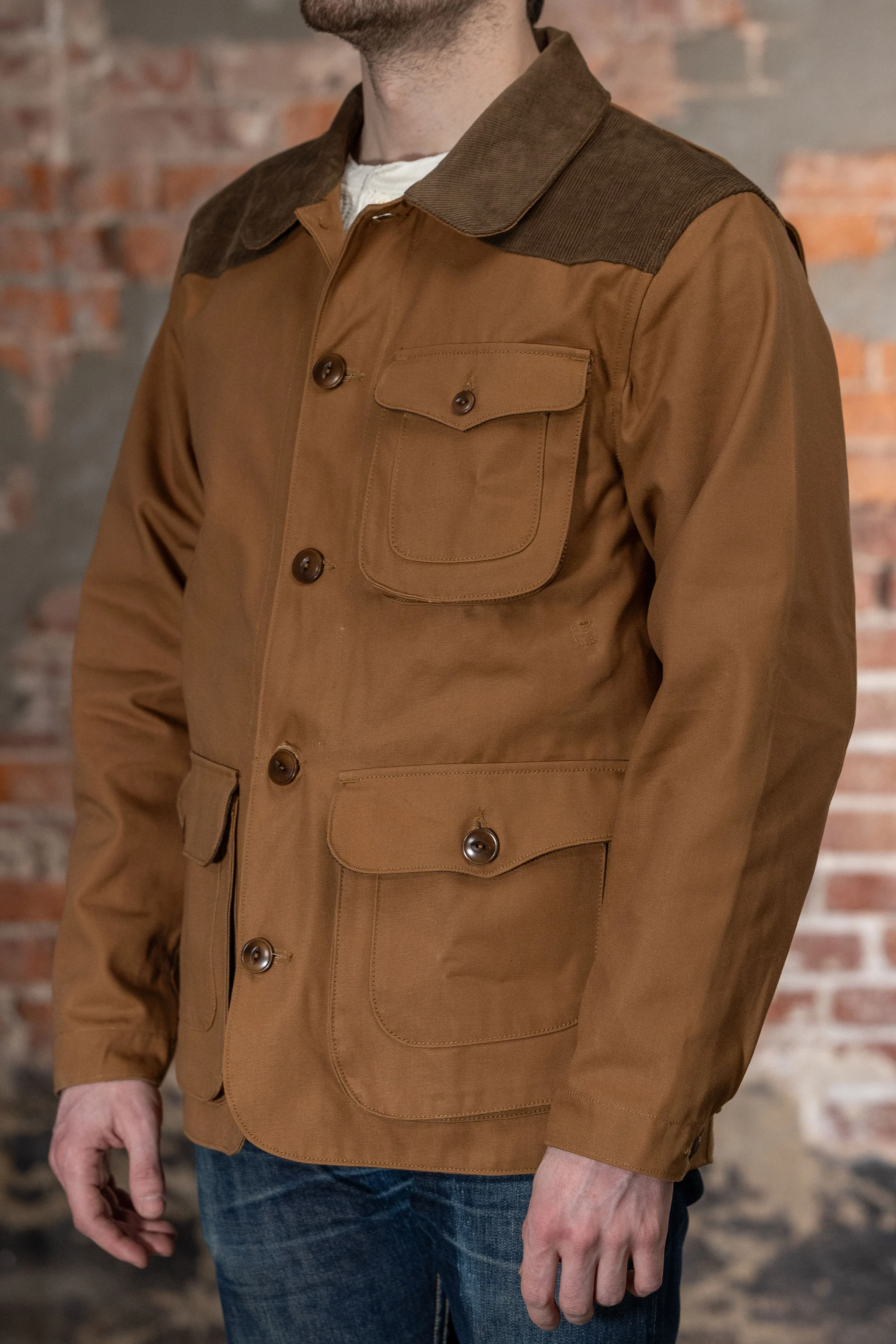 Freenote Cloth Keynot Jacket - Tan Corduroy - Image 2
