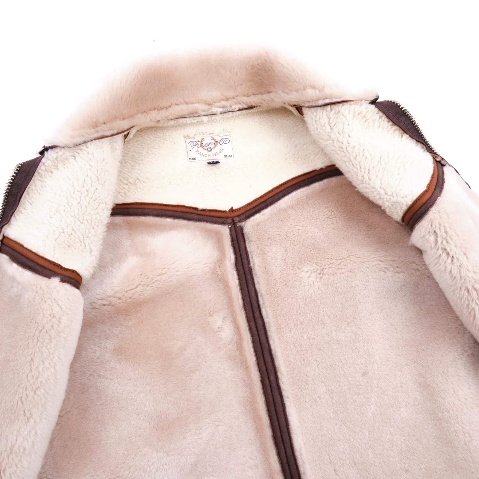 Freenote Cloth Kirthwood Vest - Shearling Combo - Image 6