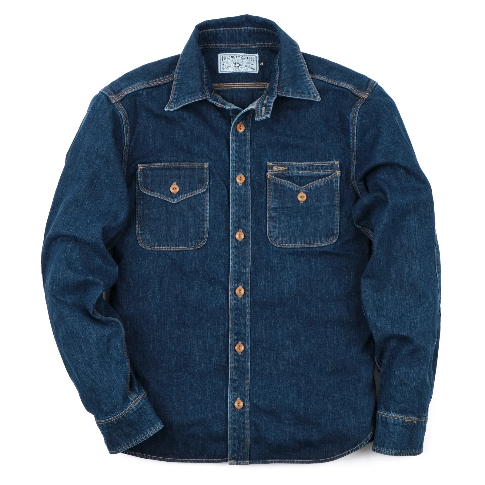 Freenote Cloth Lambert - Stone Washed Denim