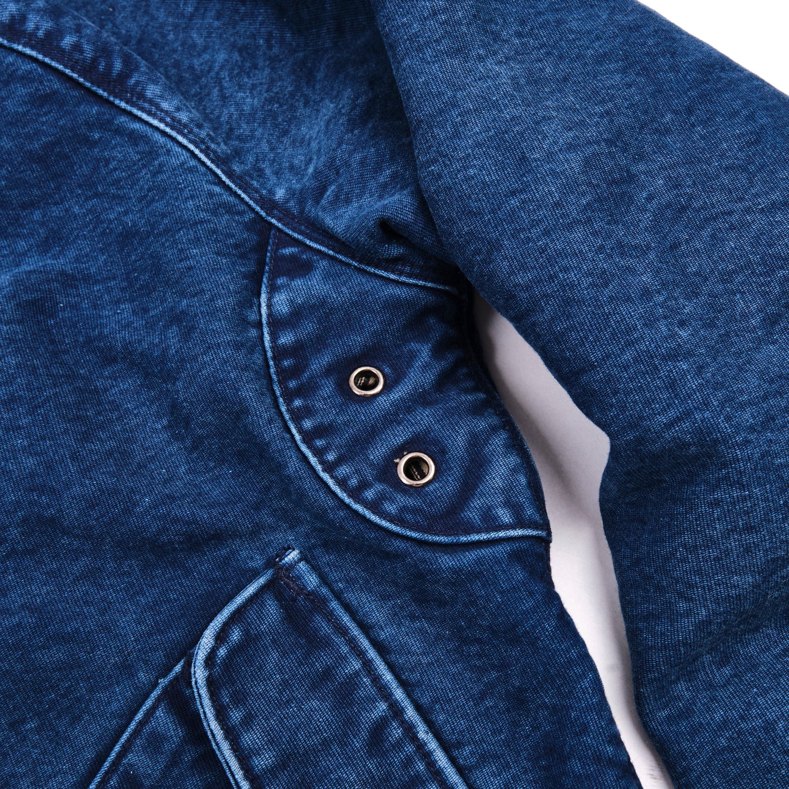 Freenote Cloth Mariner Jacket Light - Stone Washed Indigo - Image 11