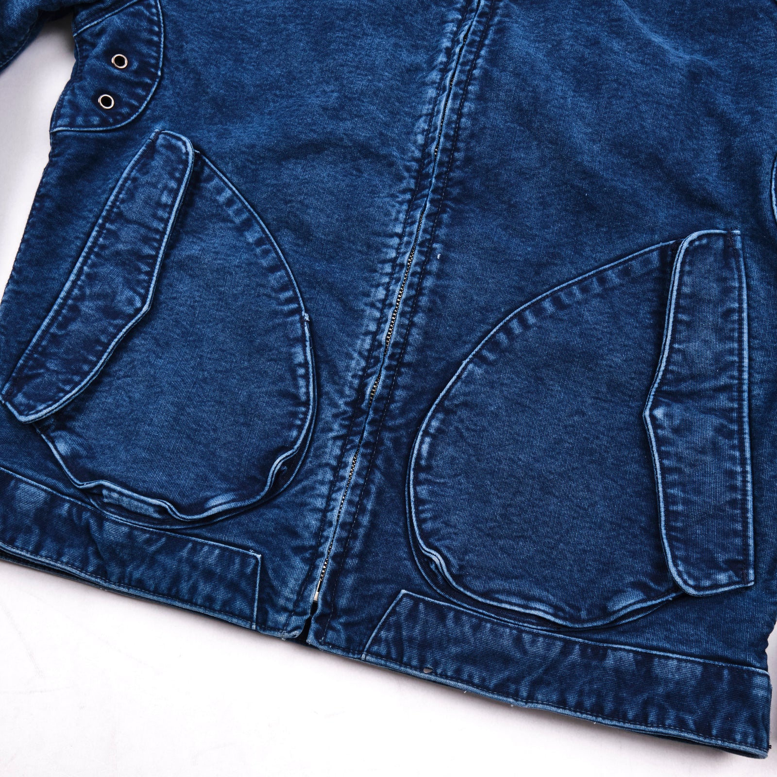 Freenote Cloth Mariner Jacket Light - Stone Washed Indigo - Image 13