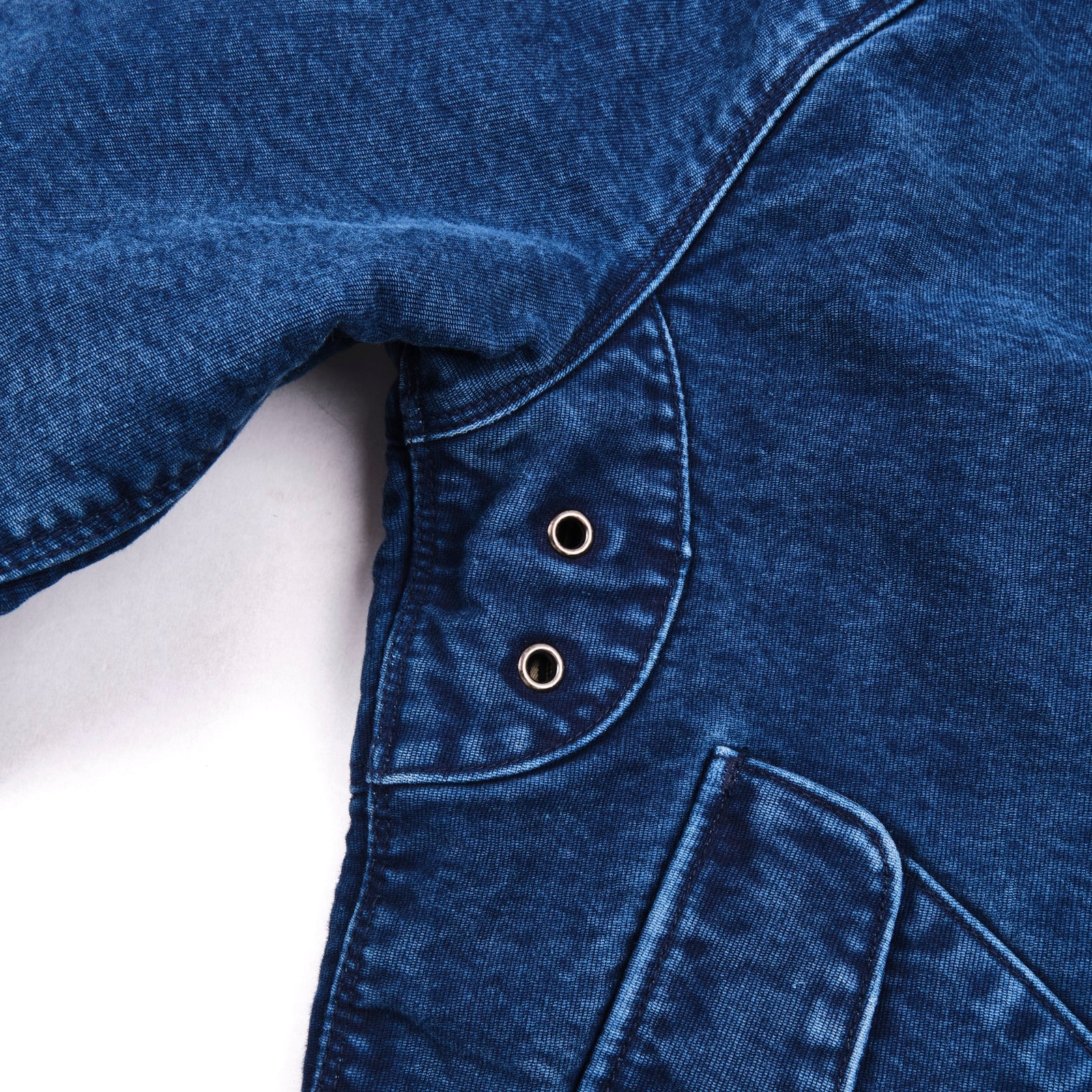 Freenote Cloth Mariner Jacket Light - Stone Washed Indigo - Image 15