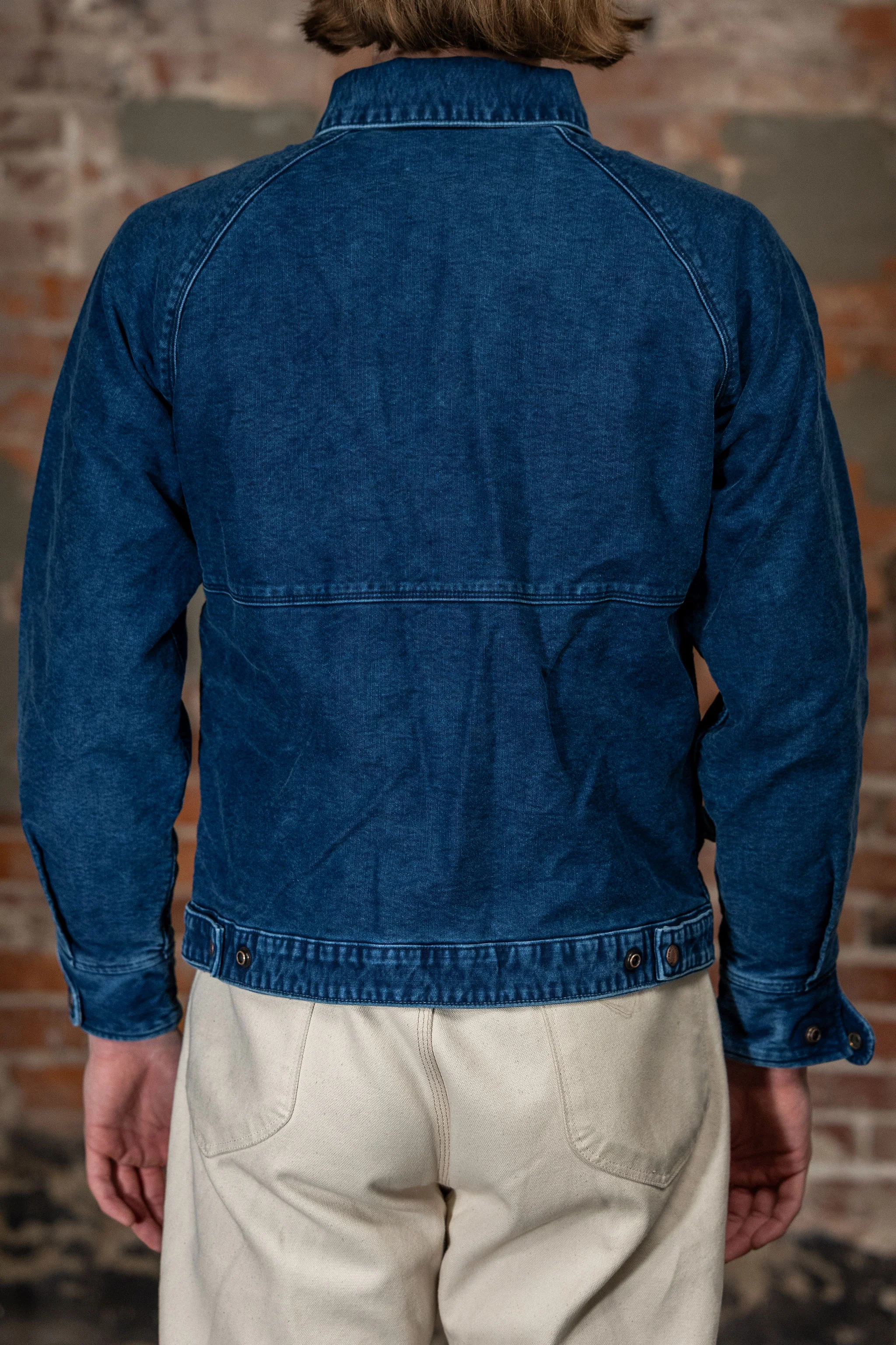 Freenote Cloth Mariner Jacket Light - Stone Washed Indigo - Image 3