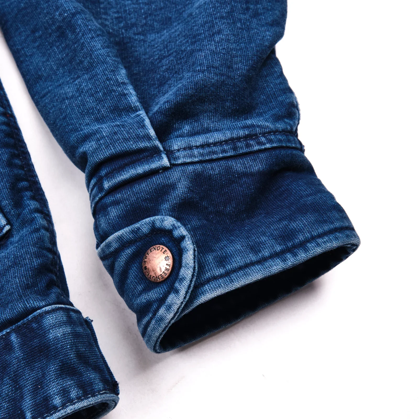 Freenote Cloth Mariner Jacket Light - Stone Washed Indigo - Image 6