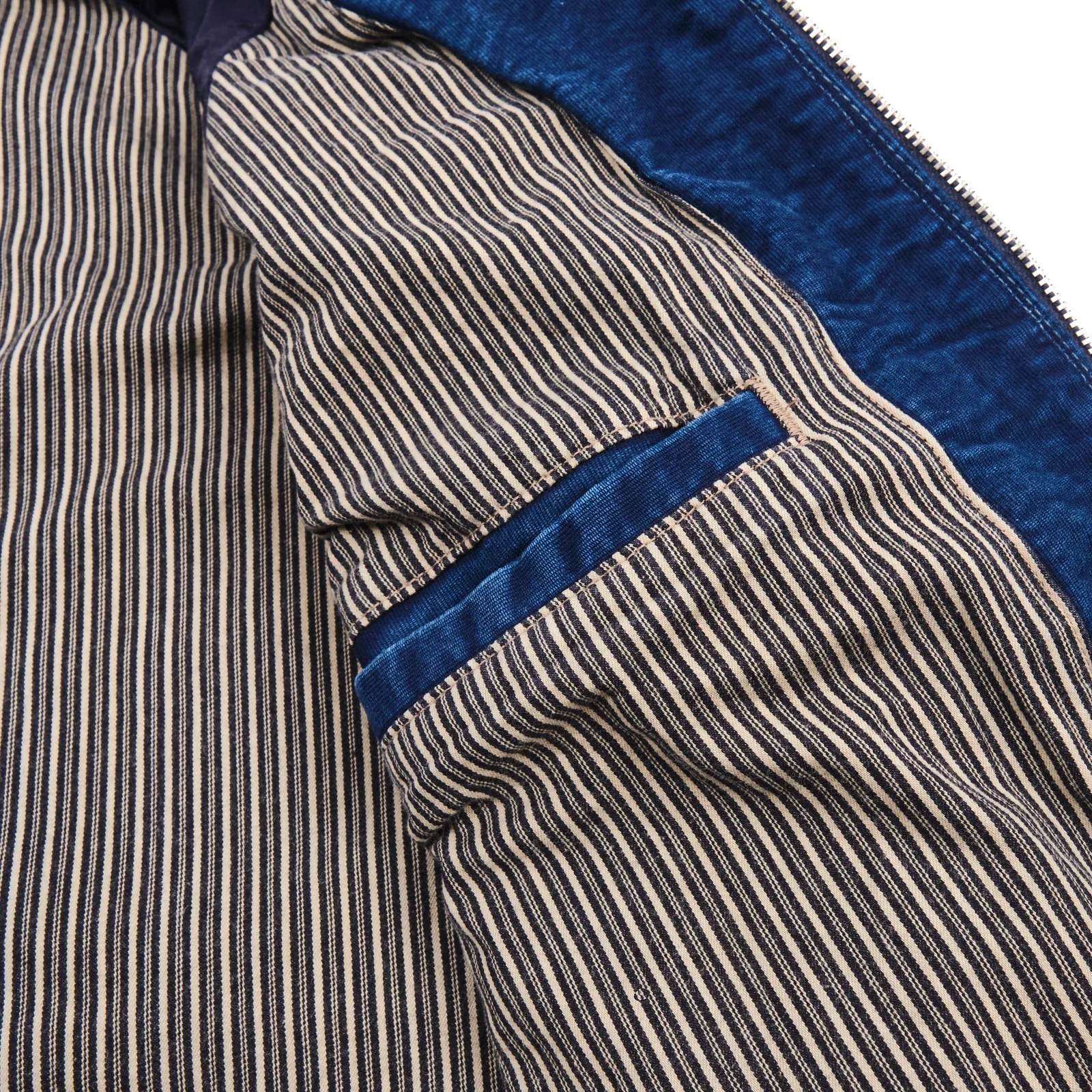 Freenote Cloth Mariner Jacket Light - Stone Washed Indigo - Image 8