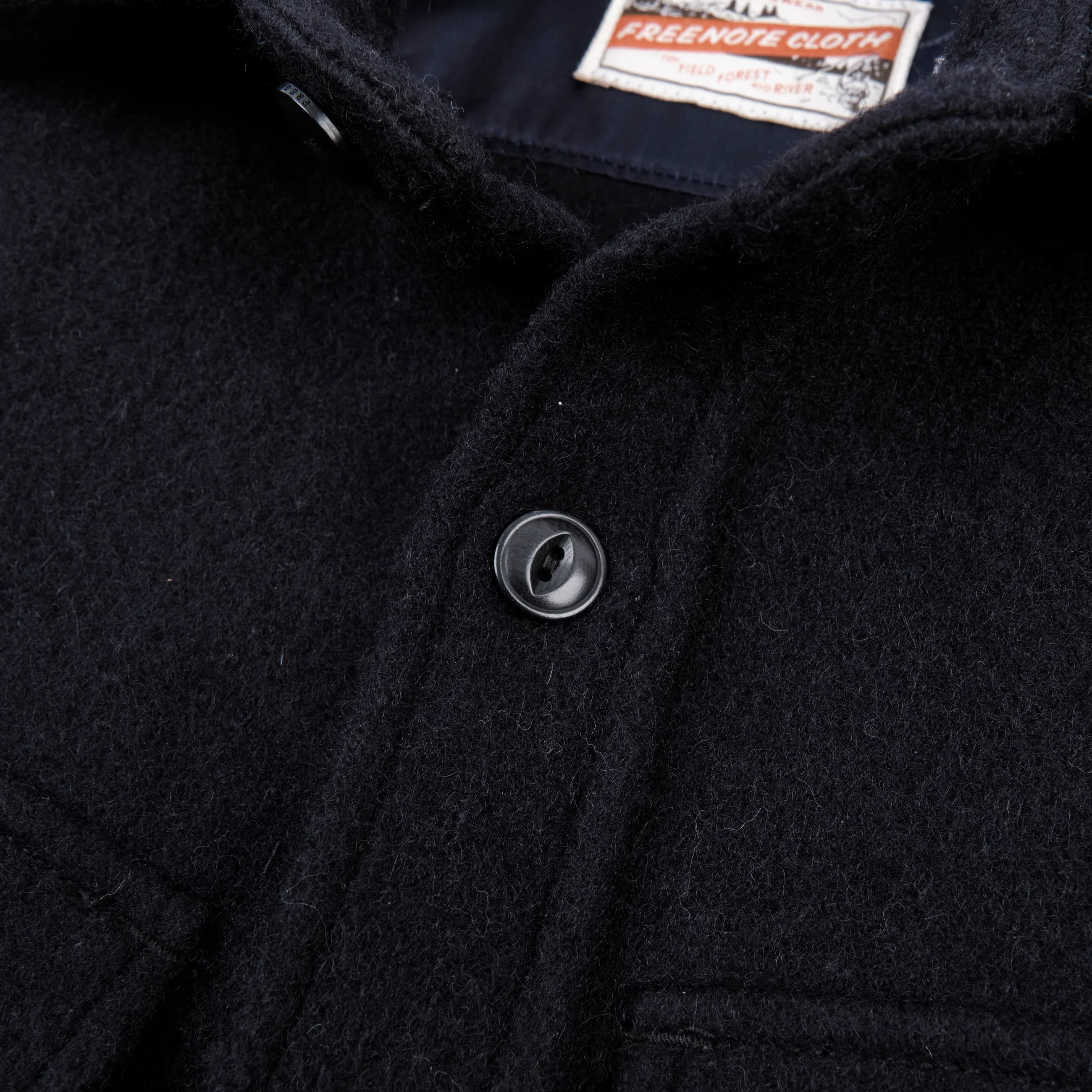 Freenote Cloth Mendon - Navy Wool - Image 6