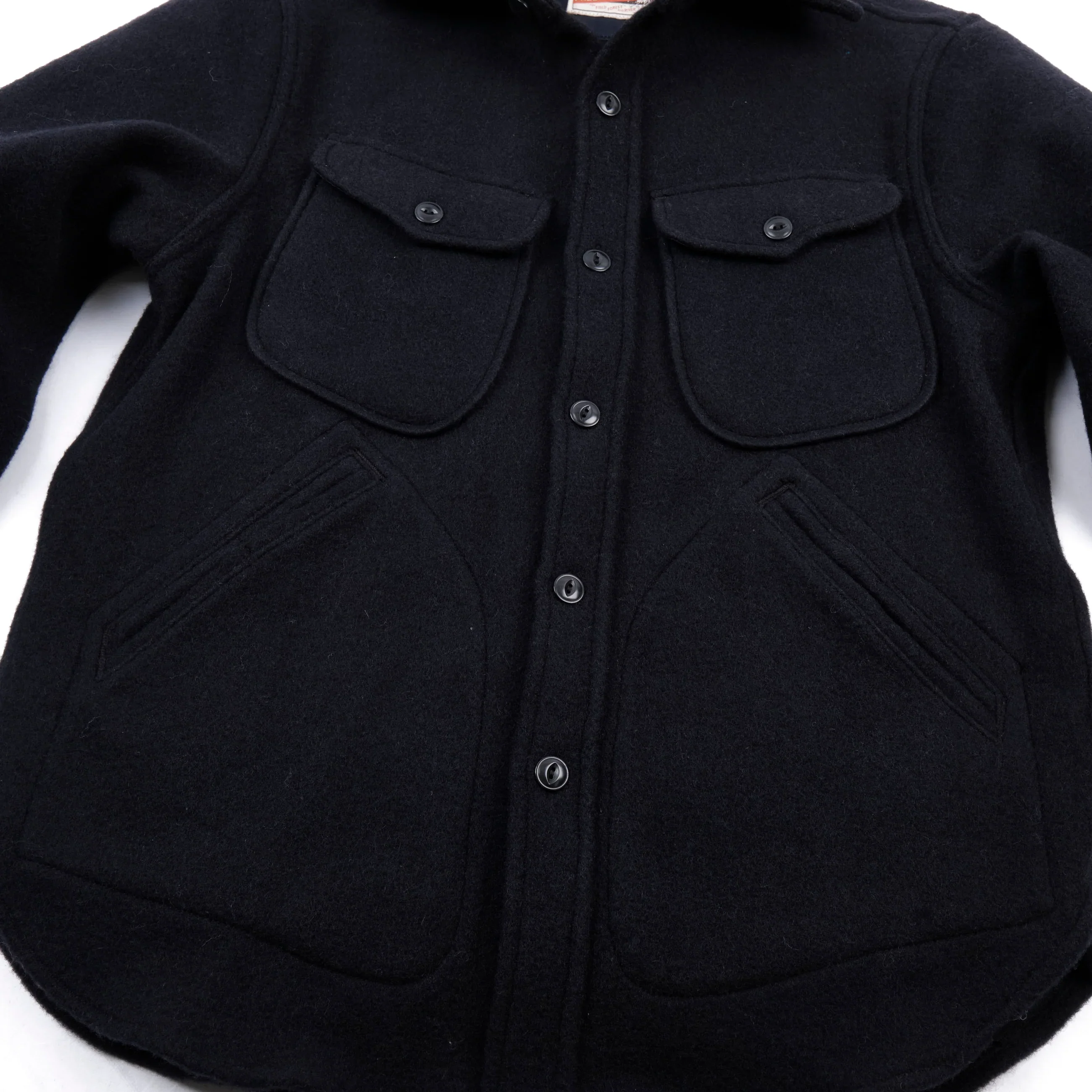 Freenote Cloth Mendon - Navy Wool - Image 7