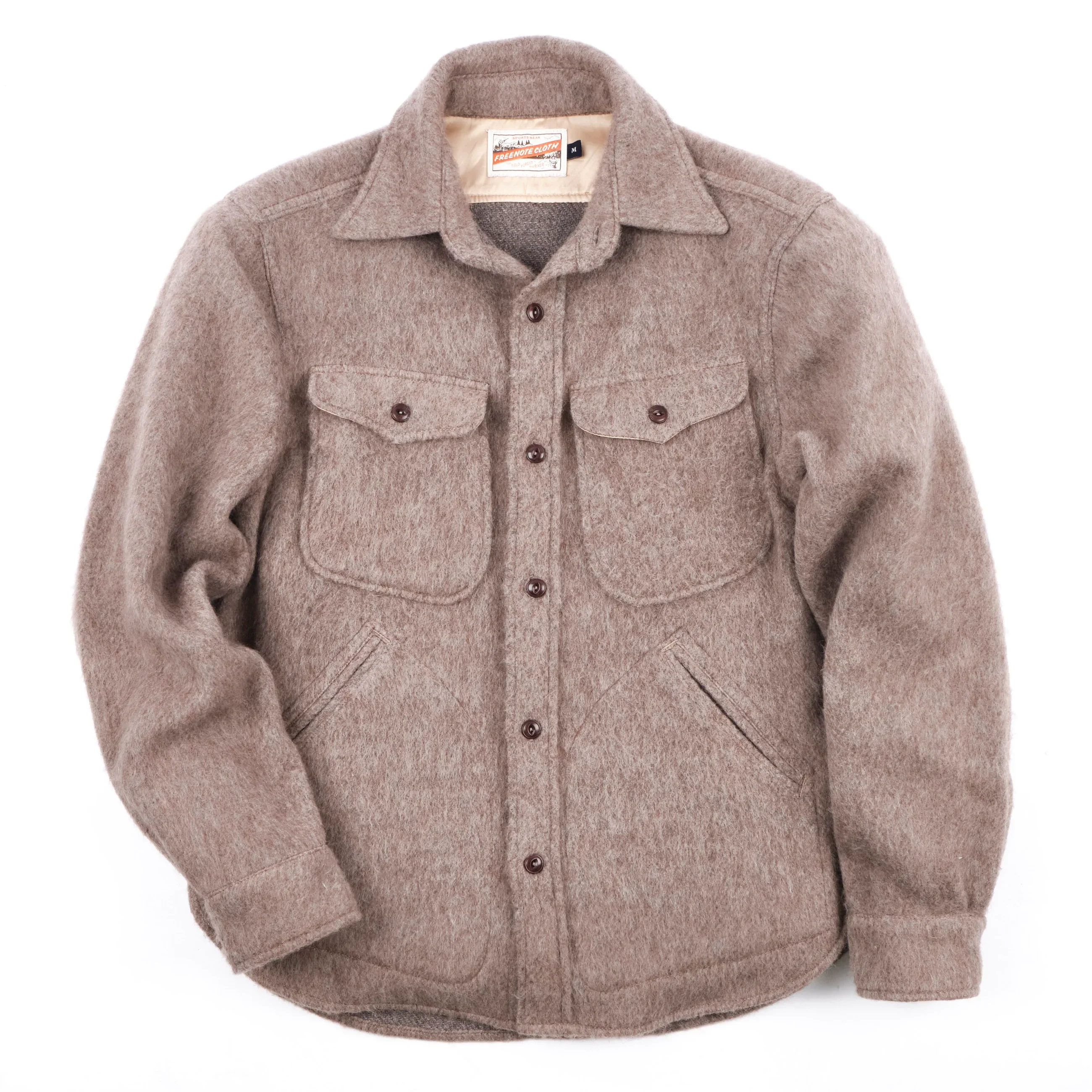 Freenote Cloth Mendon - Tan Wool - Image 4
