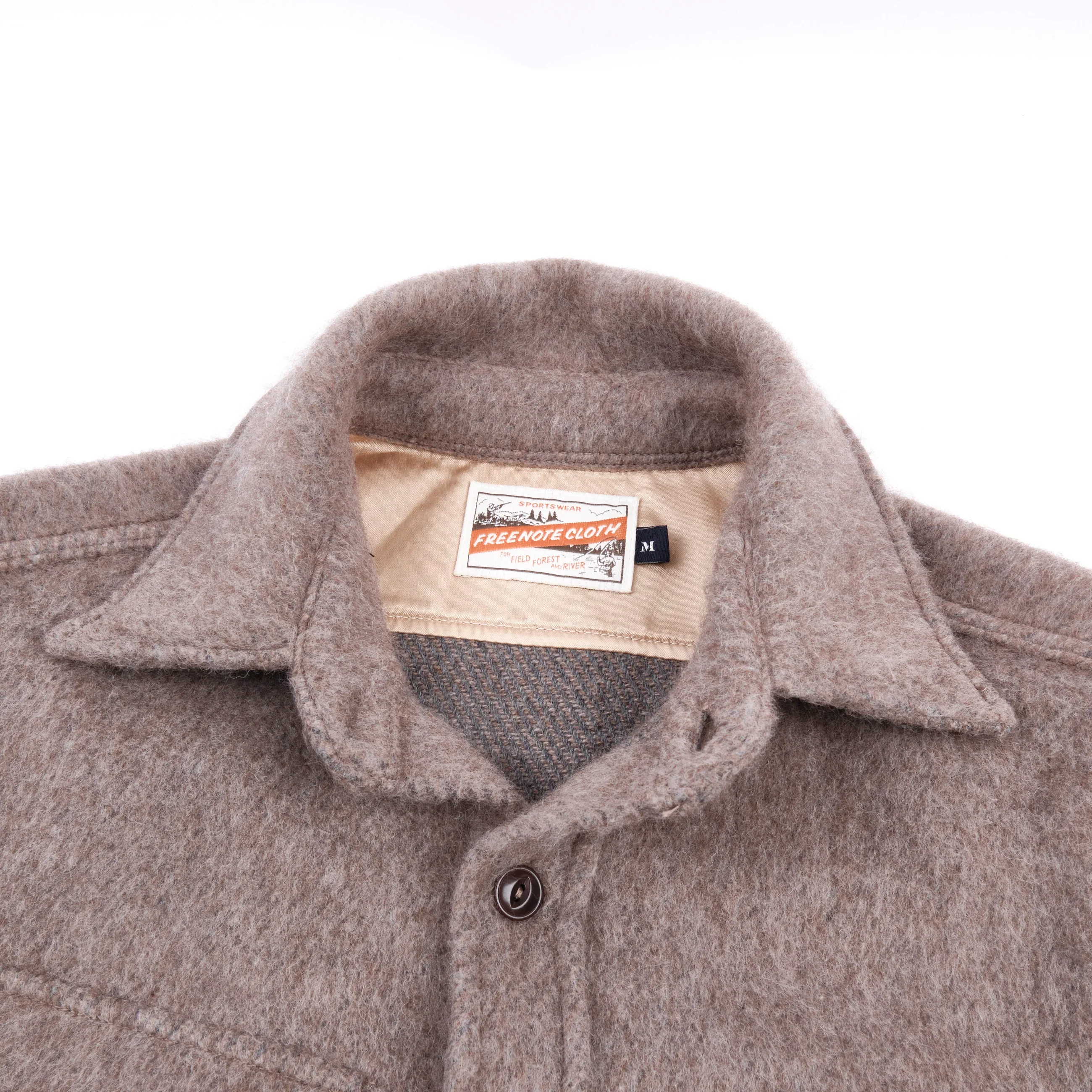 Freenote Cloth Mendon - Tan Wool - Image 5