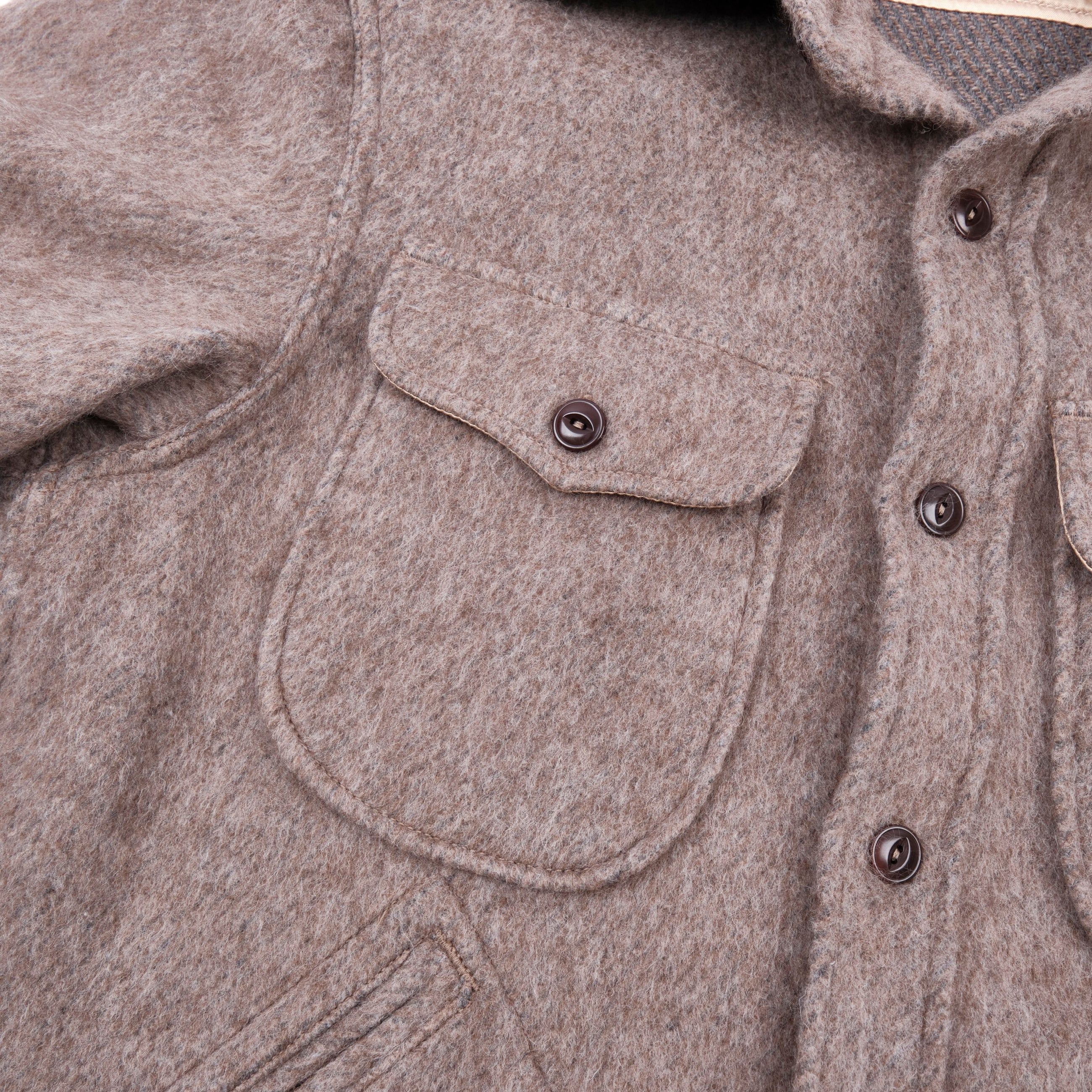 Freenote Cloth Mendon - Tan Wool - Image 7