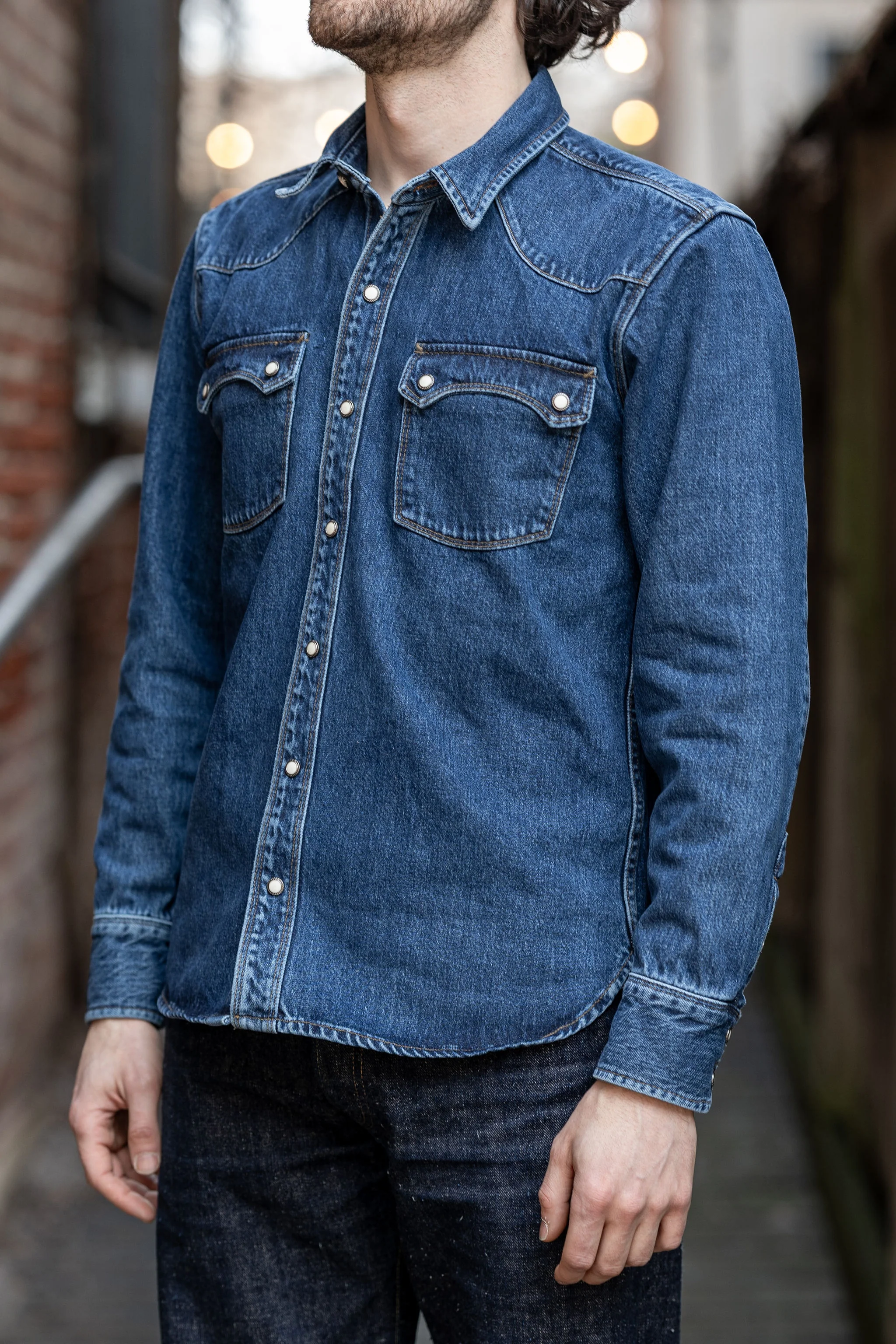 Freenote Cloth Modern Western - 11 oz. Washed Denim - Image 2