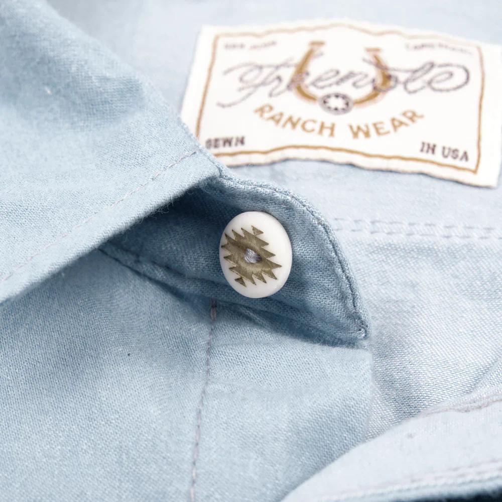 Freenote Cloth Modern Western - Clear Blue - Image 6