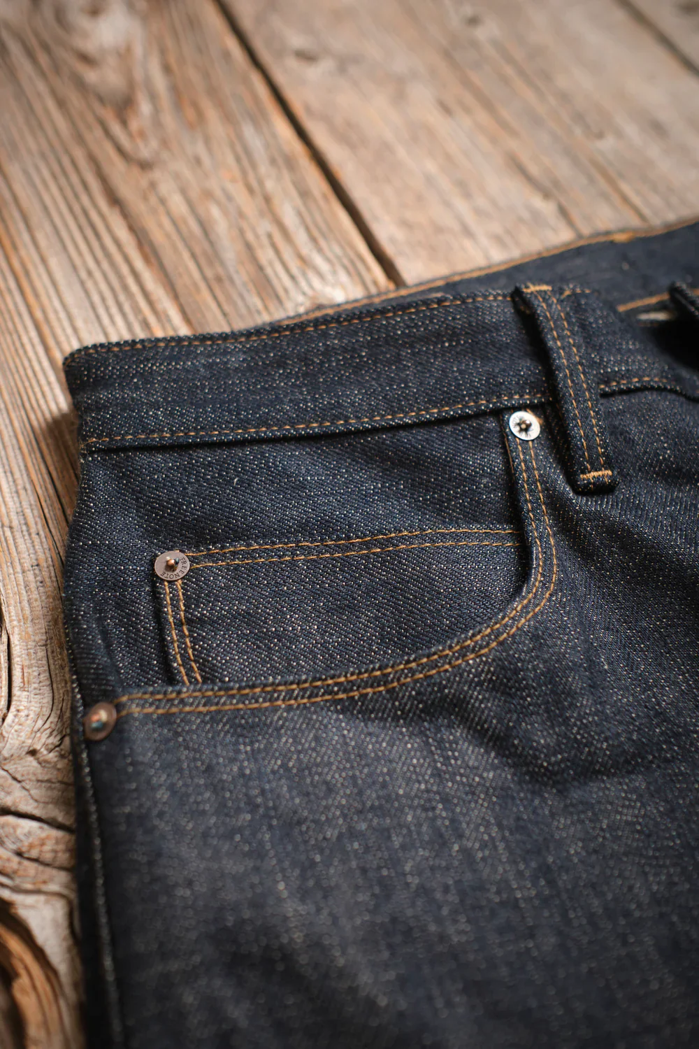 Freenote Cloth Modesto - 15oz Indigo Denim - Image 4